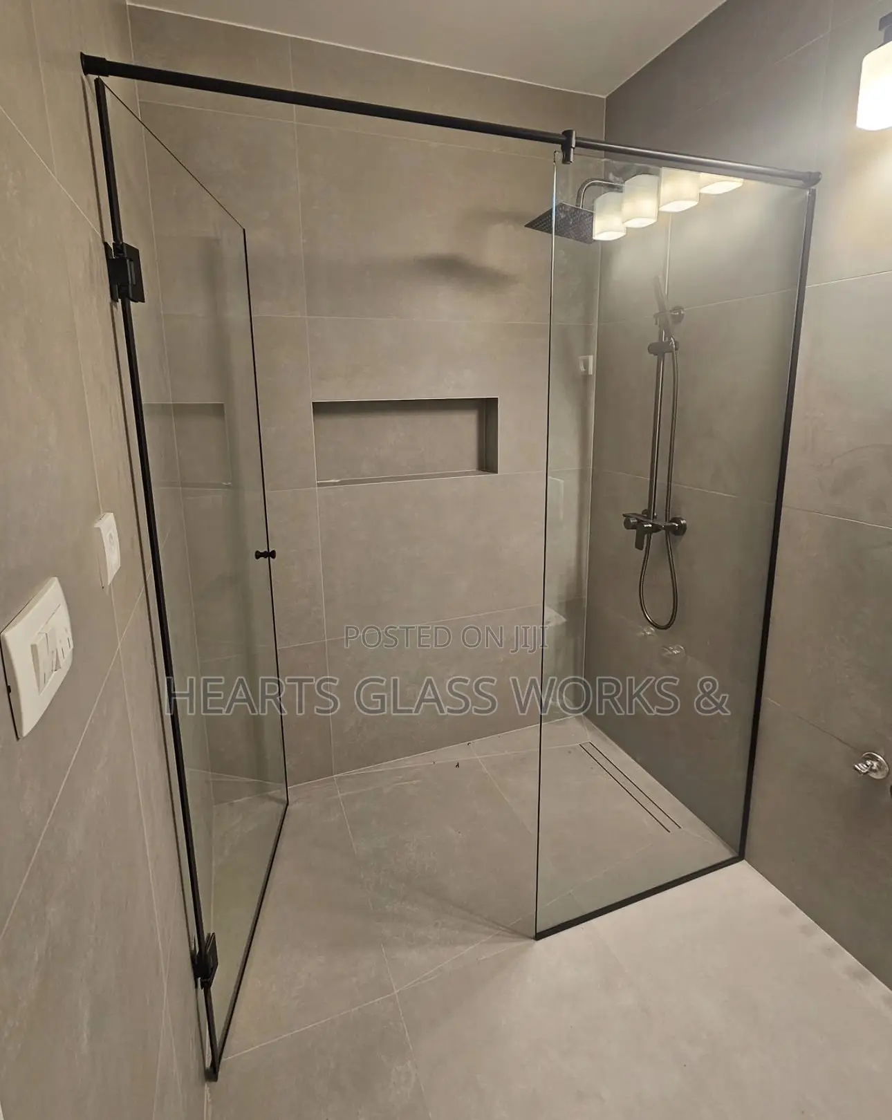 Beautifully Hand Crafted Shower Cubicle in Ikoyi (Tempered Glass)