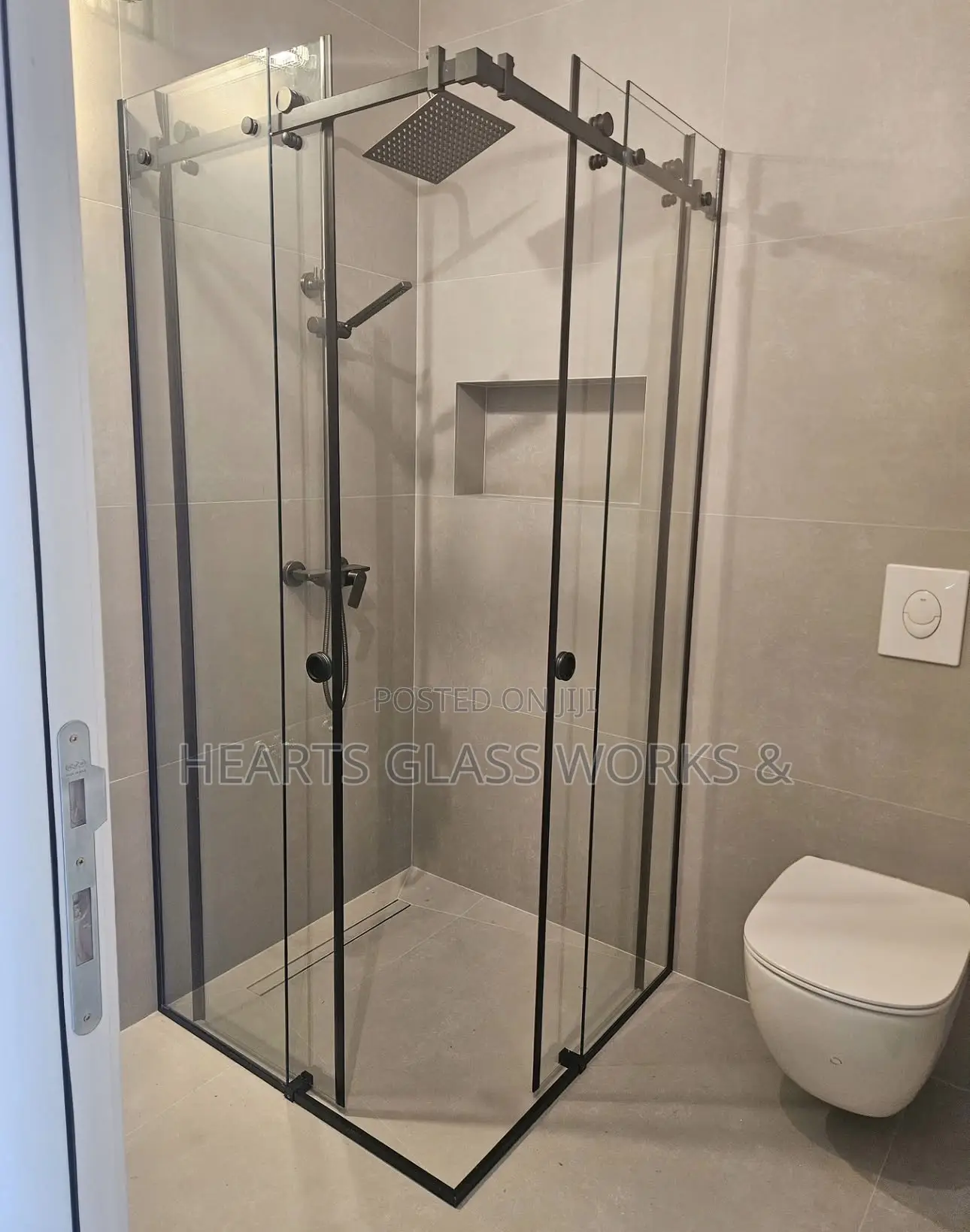 Double Ways Slide Shower Cubicle