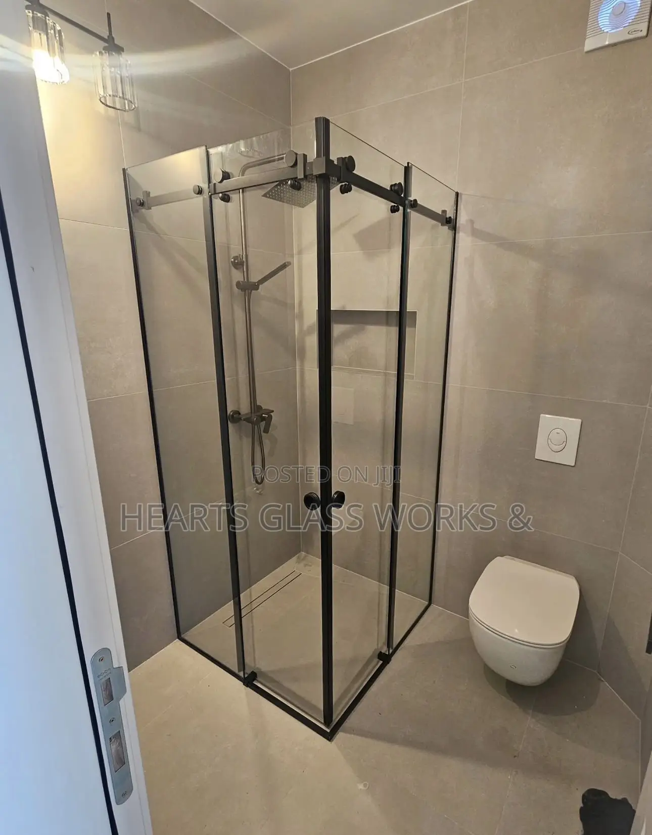 Double Ways Slide Shower Cubicle