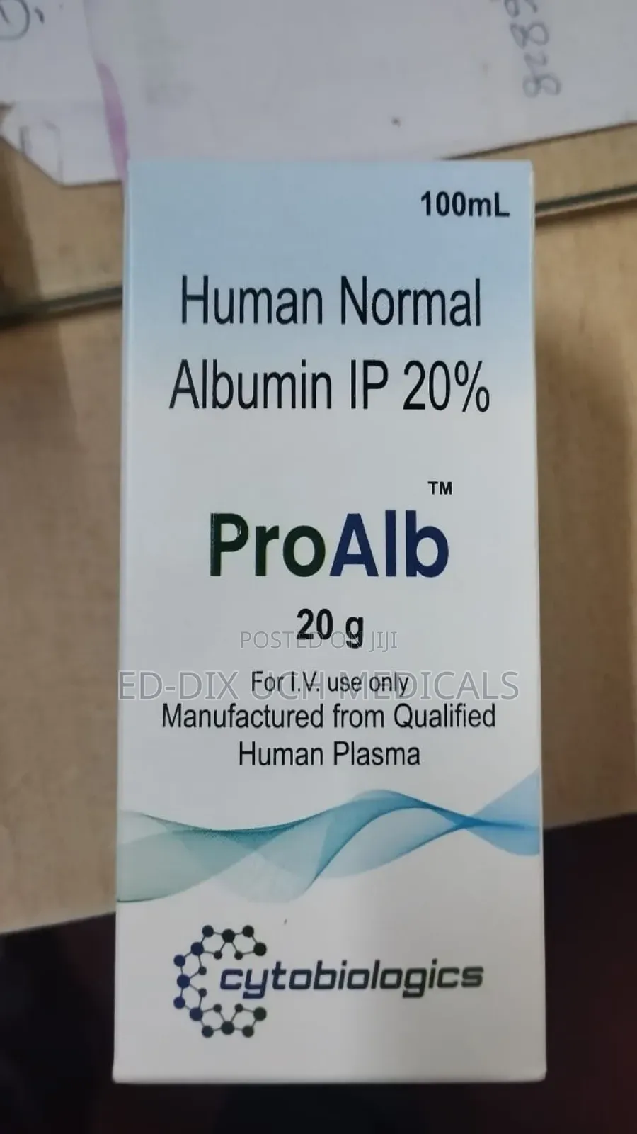 Human Normal Albumin Injection. 20%