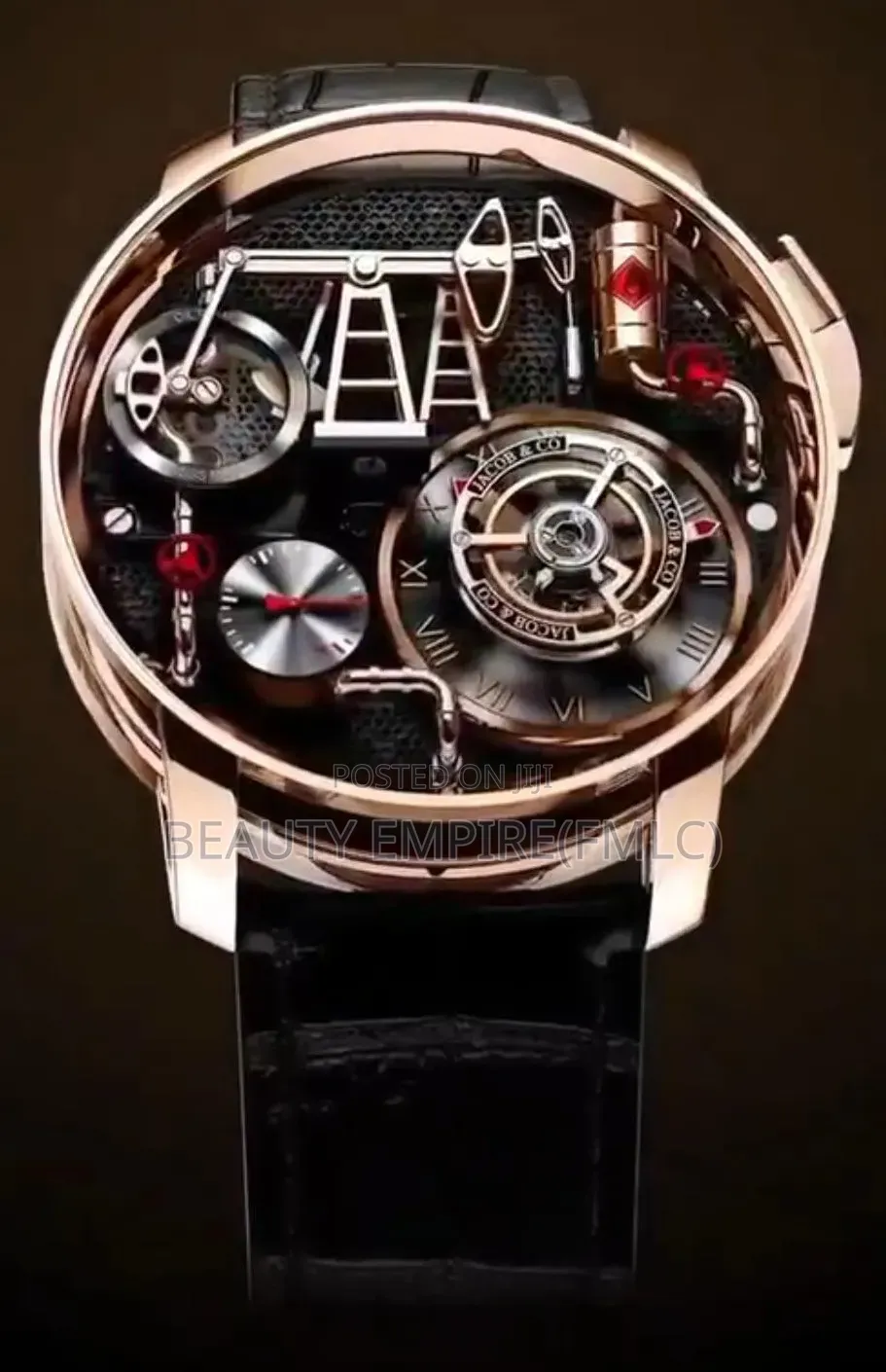 Jacob and Co Oil Pump Wristwatch