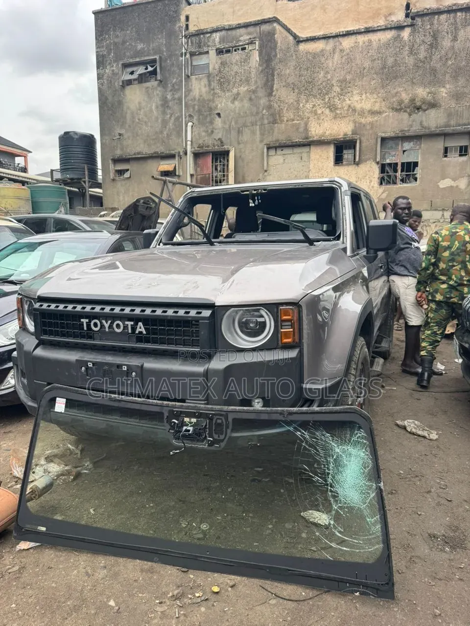 Toyota Prado 2024 Windscreen Glass Available Installed at Chimatex