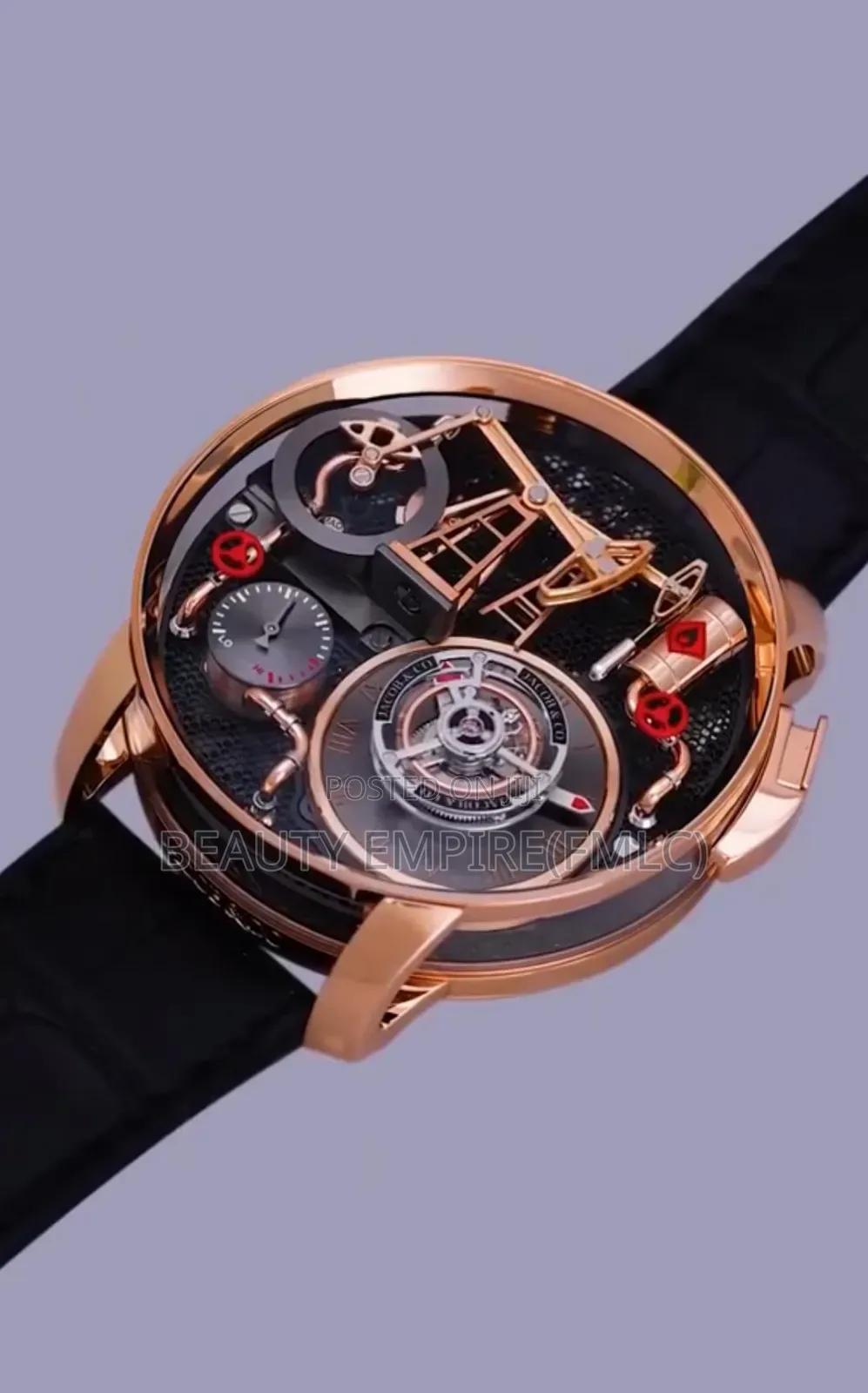 Jacob and Co Oil Pump Wristwatch