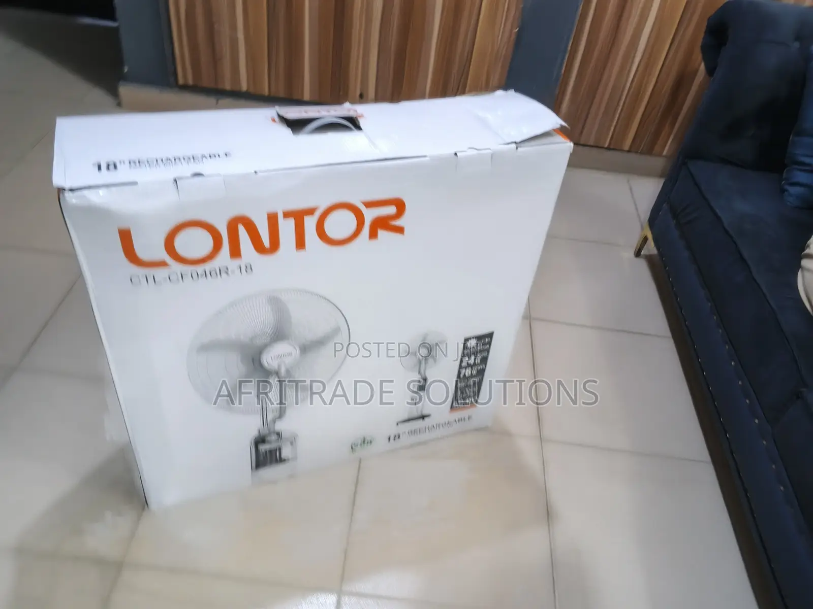 Lontor Mini Mist Fan – Compact Rechargeable Cooling Device