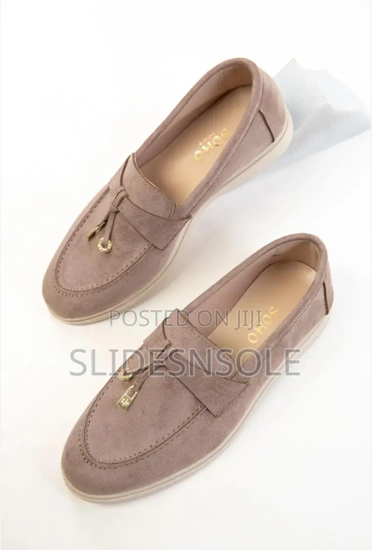 Mink Suede Tassel Loafer
