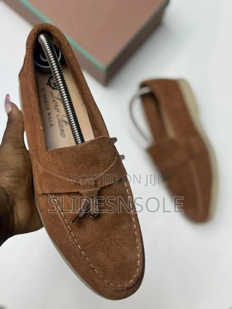 Mink Suede Tassel Loafer