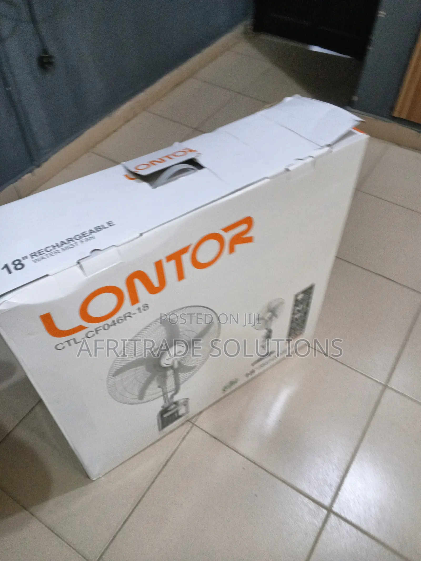 Lontor Usb Rechargeable Mist Fan – Modern Cooling Solution