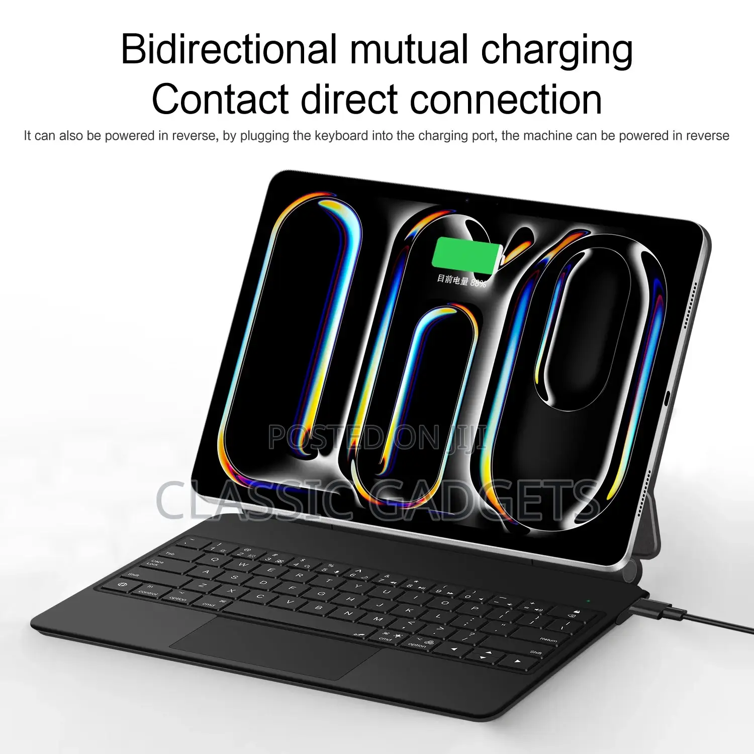 Pogo Pin Magic Keyboard for iPad Pro 13 Inch M5 2025 / M4 2024