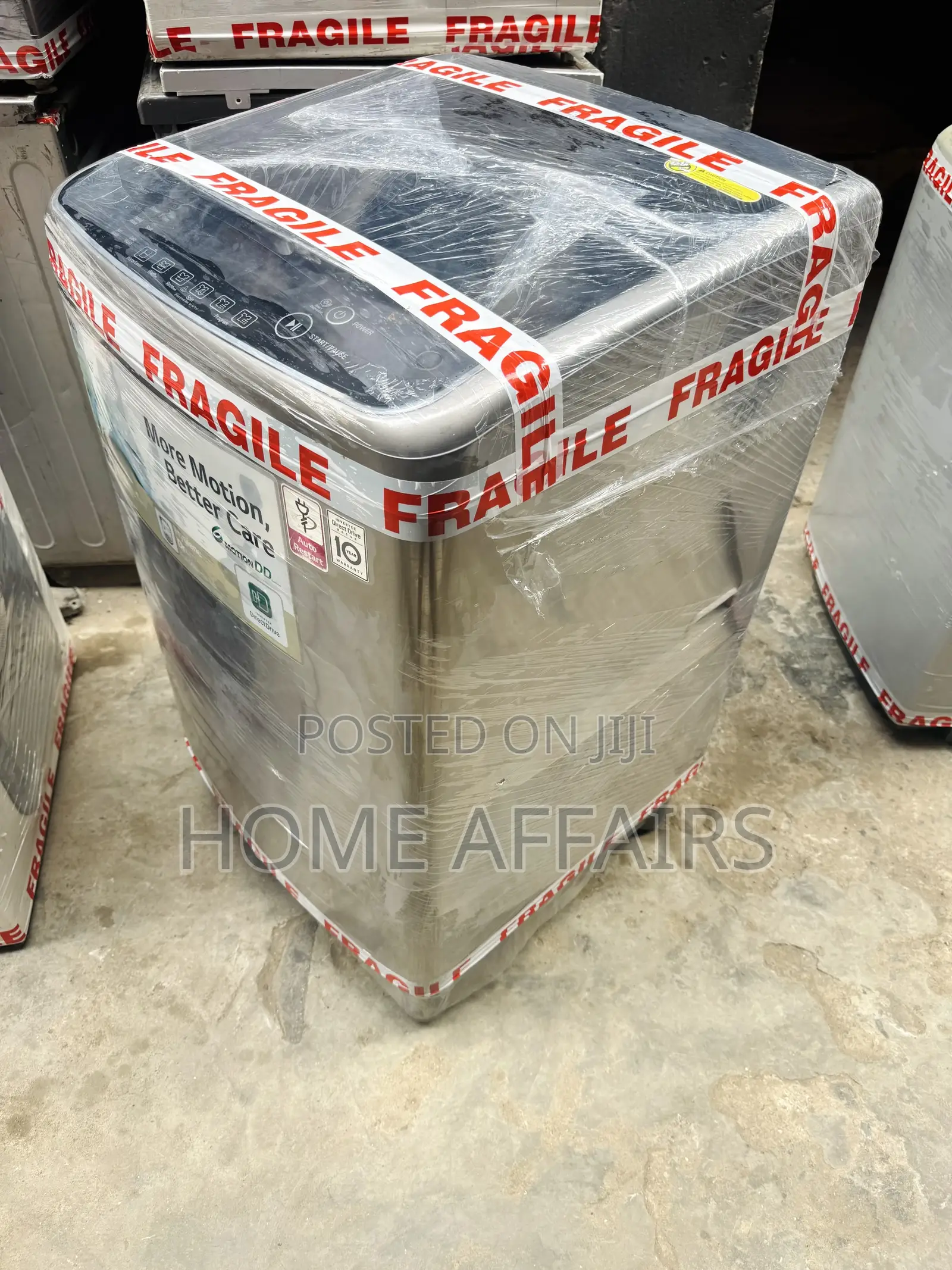 Lg 12kg Inverter Washing Machine (Warranty) Pay on Delivery