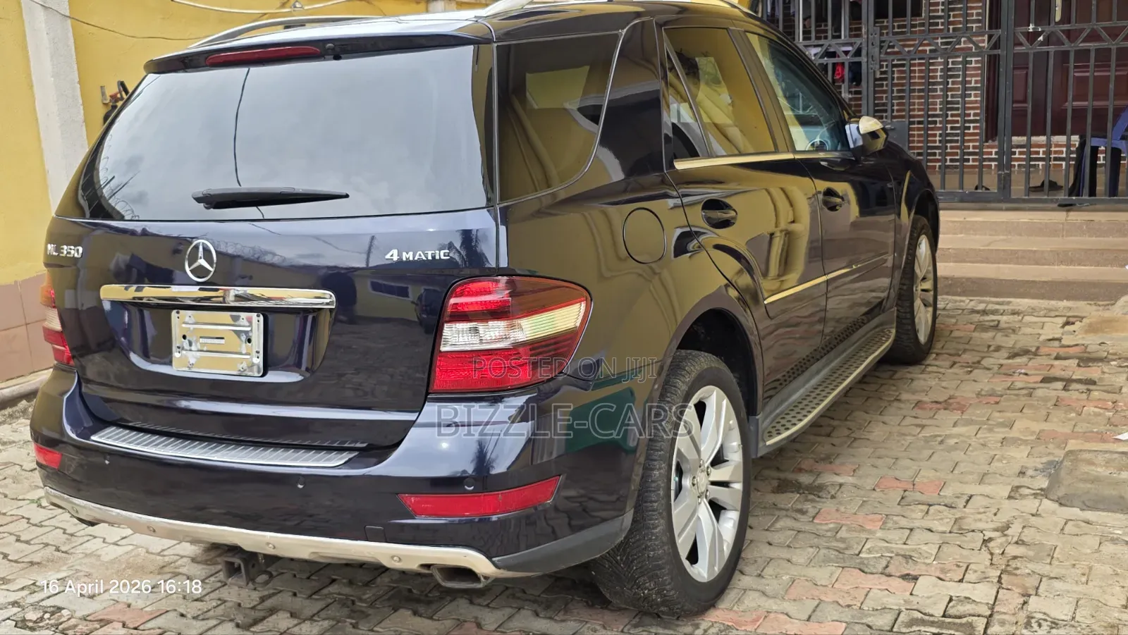 Mercedes-Benz M Class ML 350 4Matic 2010 Blue