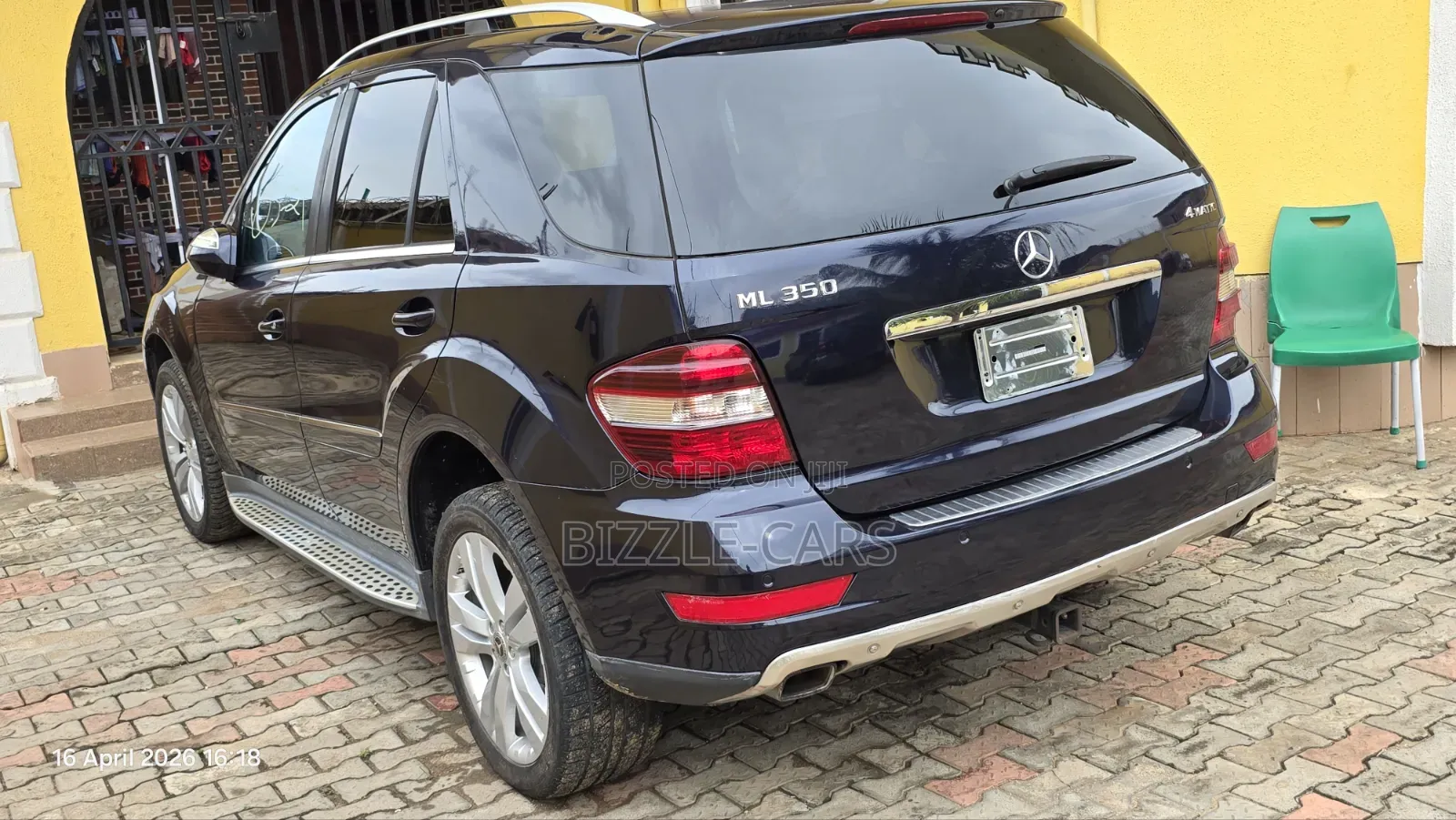 Mercedes-Benz M Class ML 350 4Matic 2010 Blue