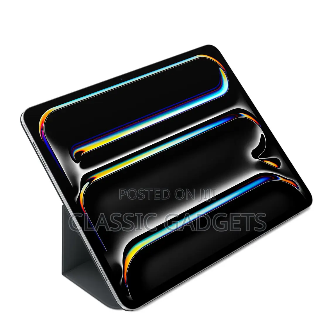 Smart Folio Magnetic Flip Case for iPad Pro 13-Inch (M5) - Black