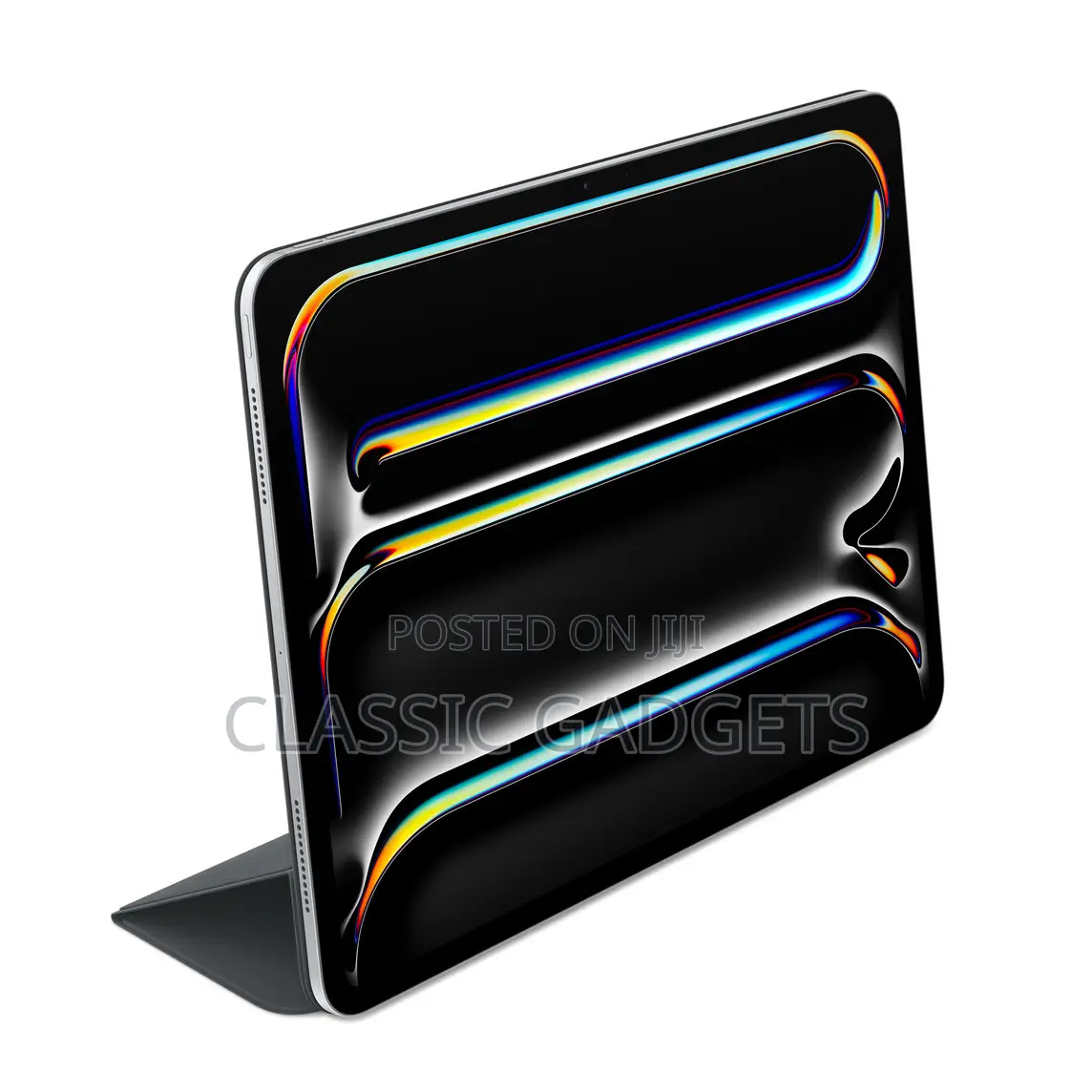 Smart Folio Magnetic Flip Case for iPad Pro 13-Inch (M5) - Black