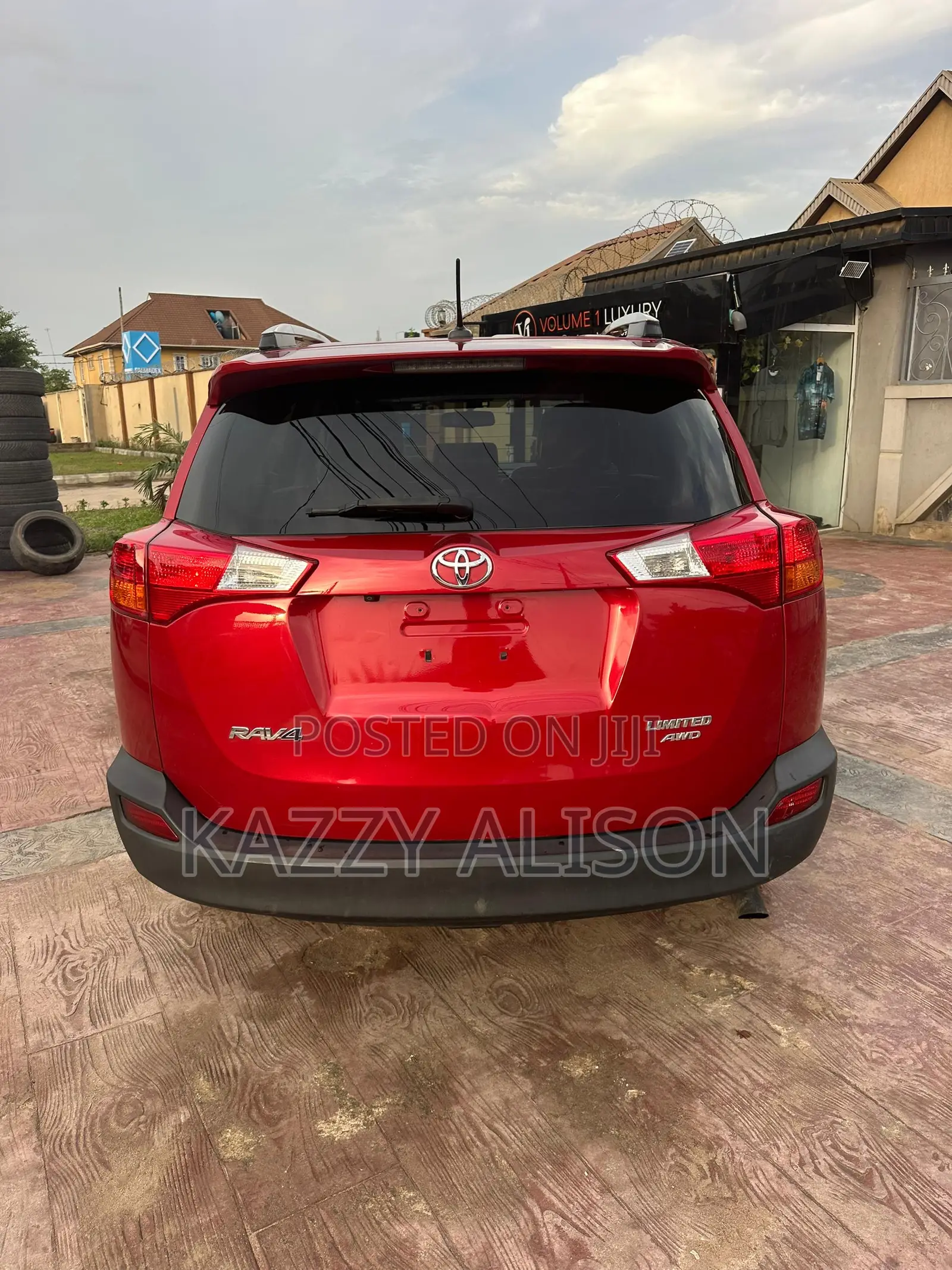 Toyota RAV4 Limited 4dr SUV AWD (2.5L 4cyl 6A) 2014 Red