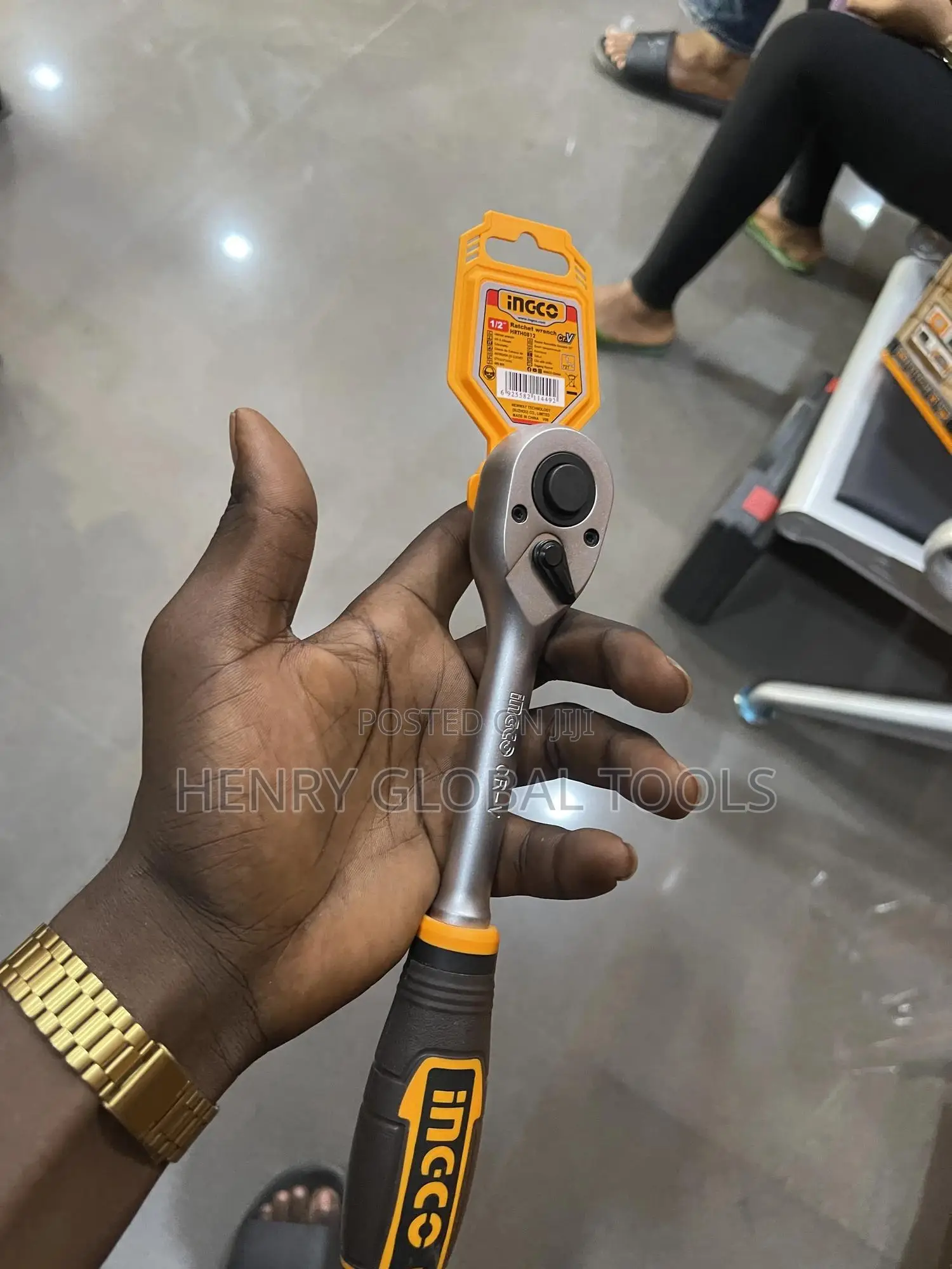 1/2” Ingco Heavy Duty Ratchet Handle