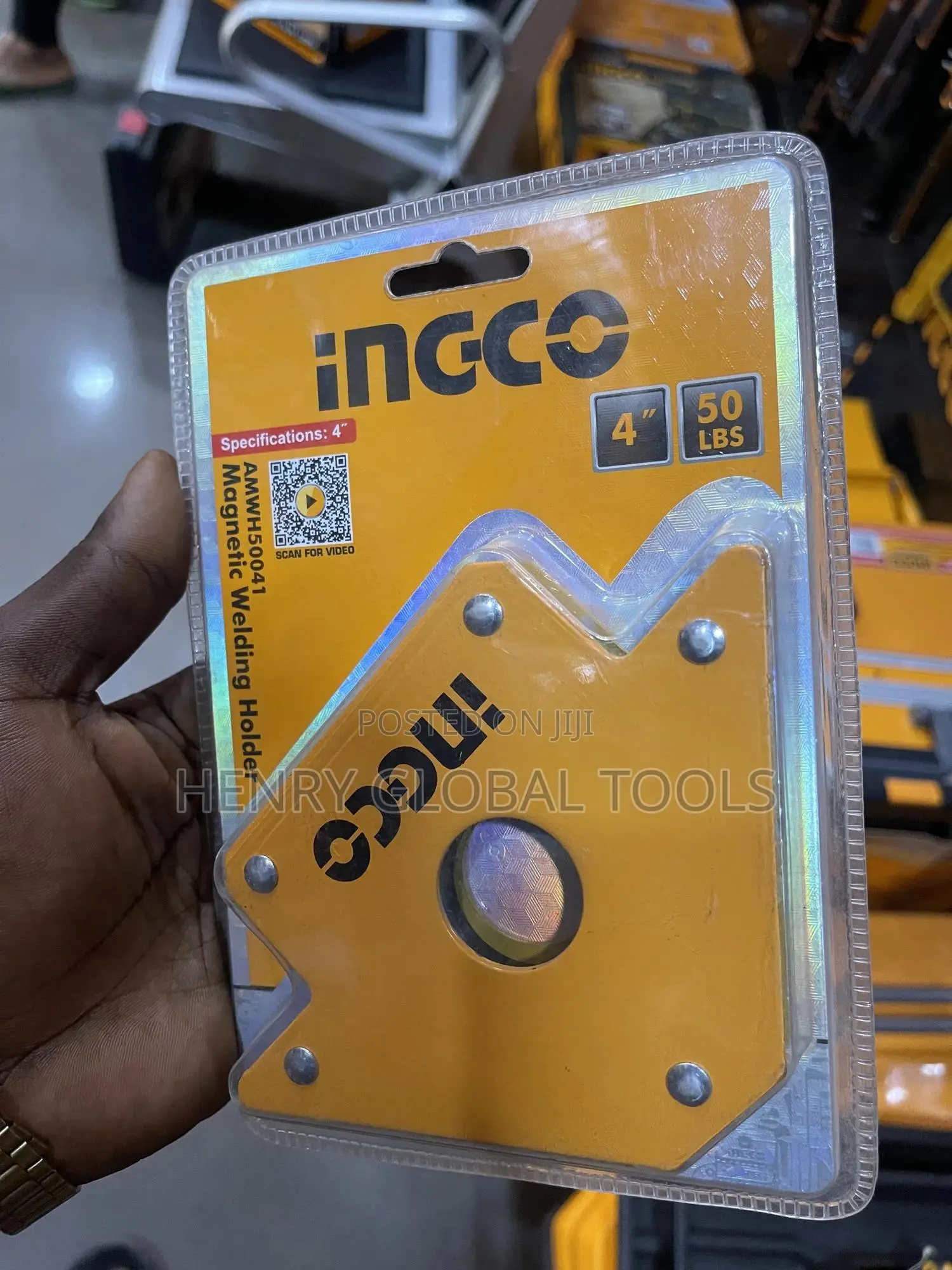 4” Ingco Magnetic Holder Welding Holder