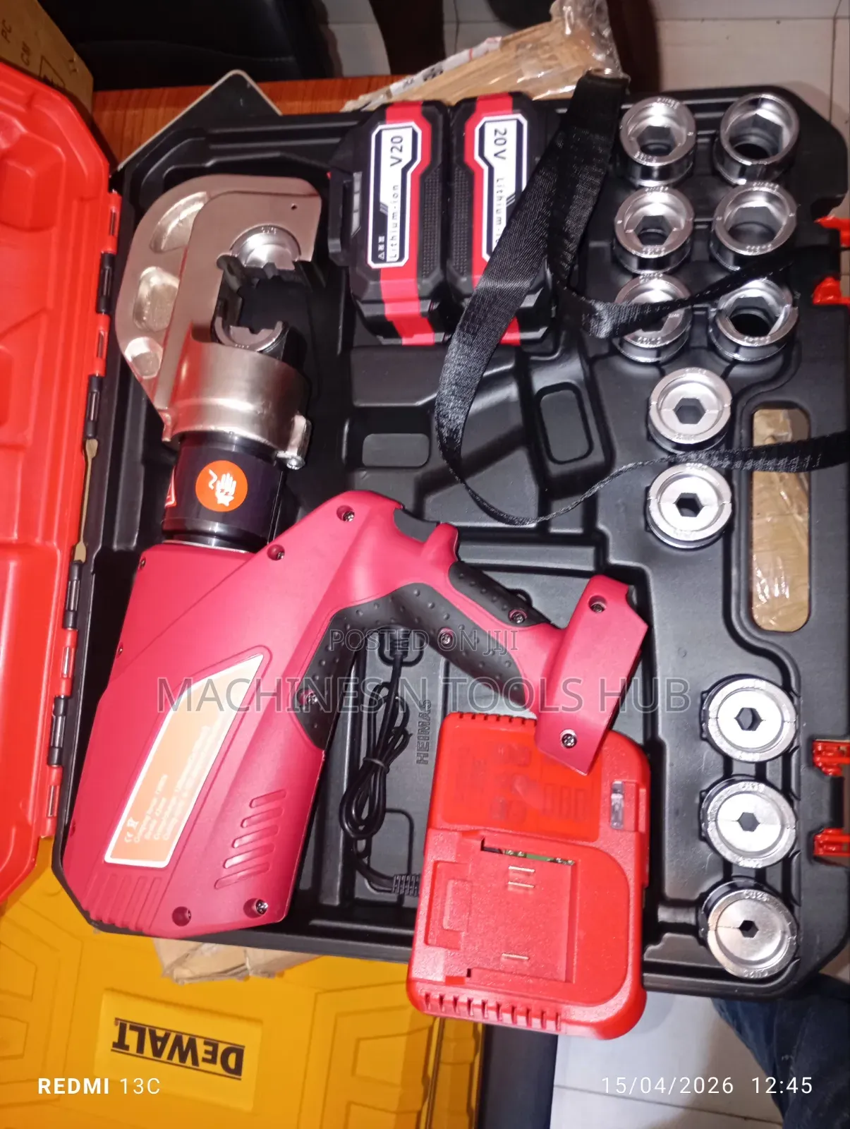 Jumlee Cordless Hydraulic Crimping Tool 16mm - 400mm