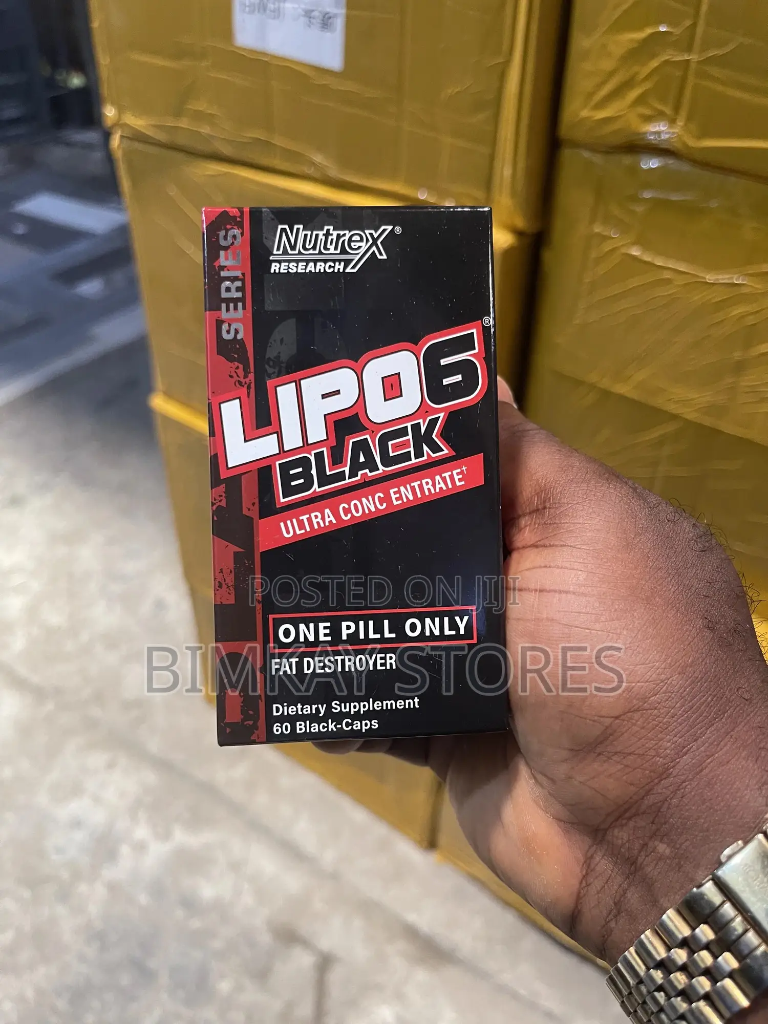 Nutrex Lipo 6 Black Ultra Concentrate Fat Destroyer For Weight Loss