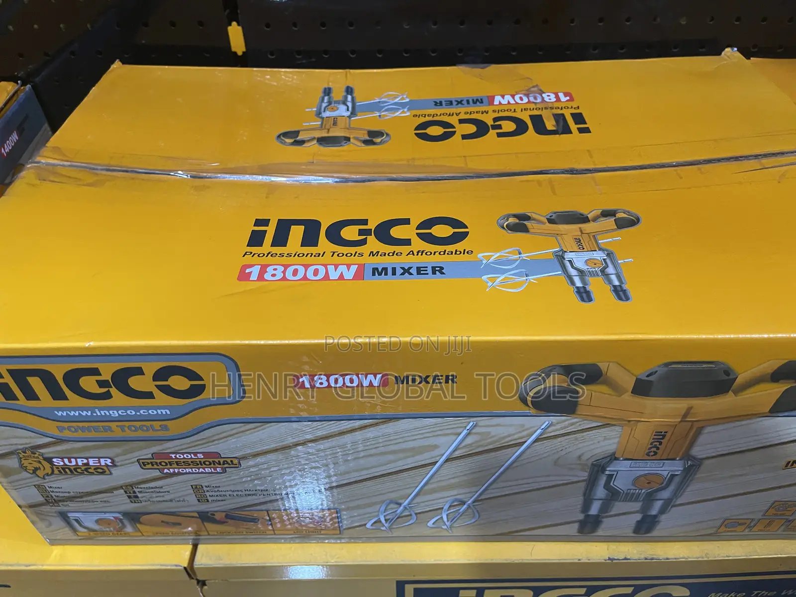 1800w Ingco Double Head Electric Mixer Machine