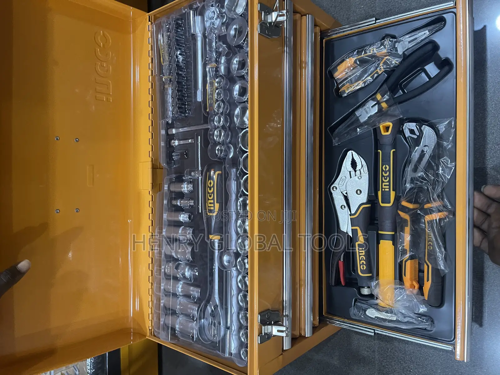 132pcs Ingco Combination Complete Tools Chest Set