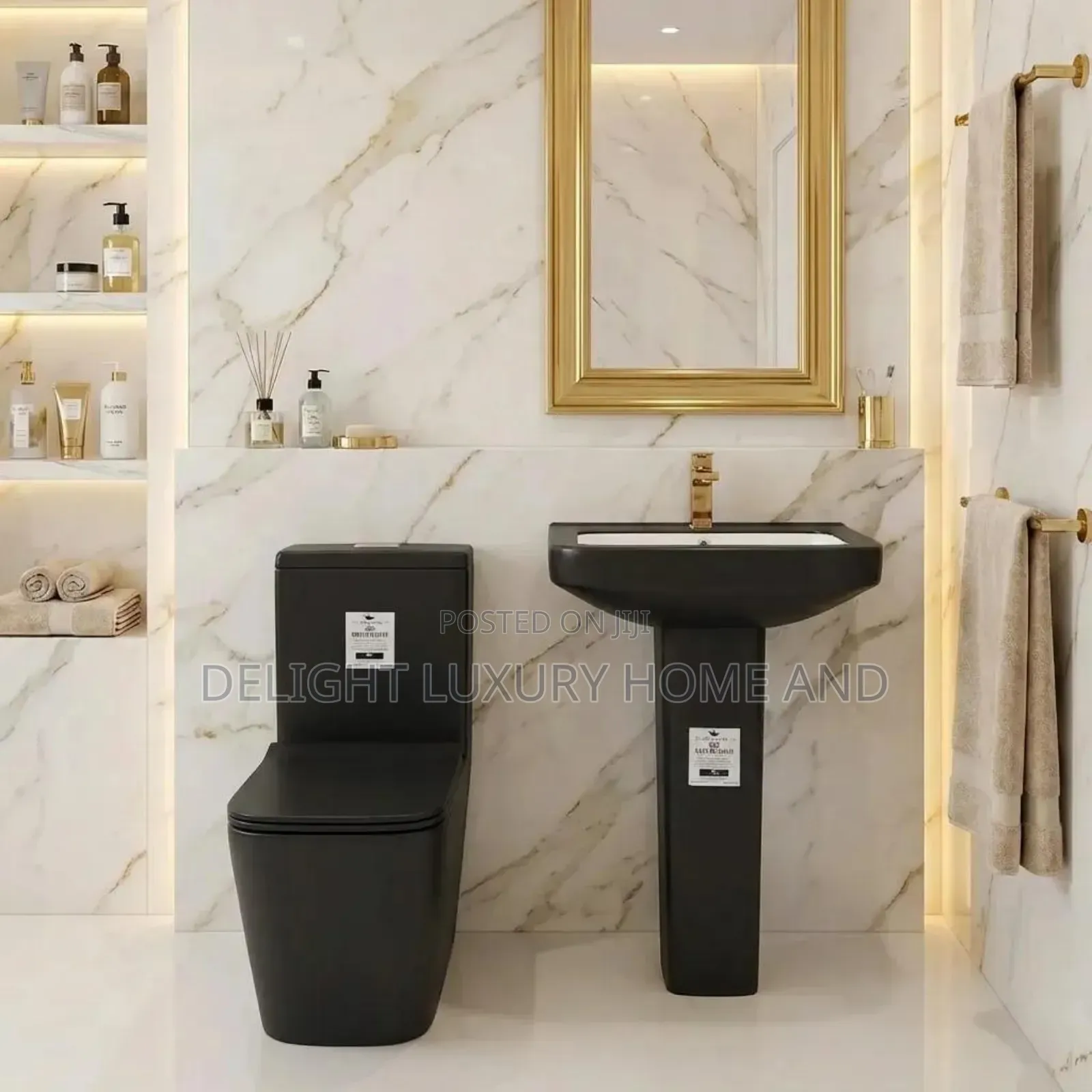 Executive Wc With Basin and Pedestal