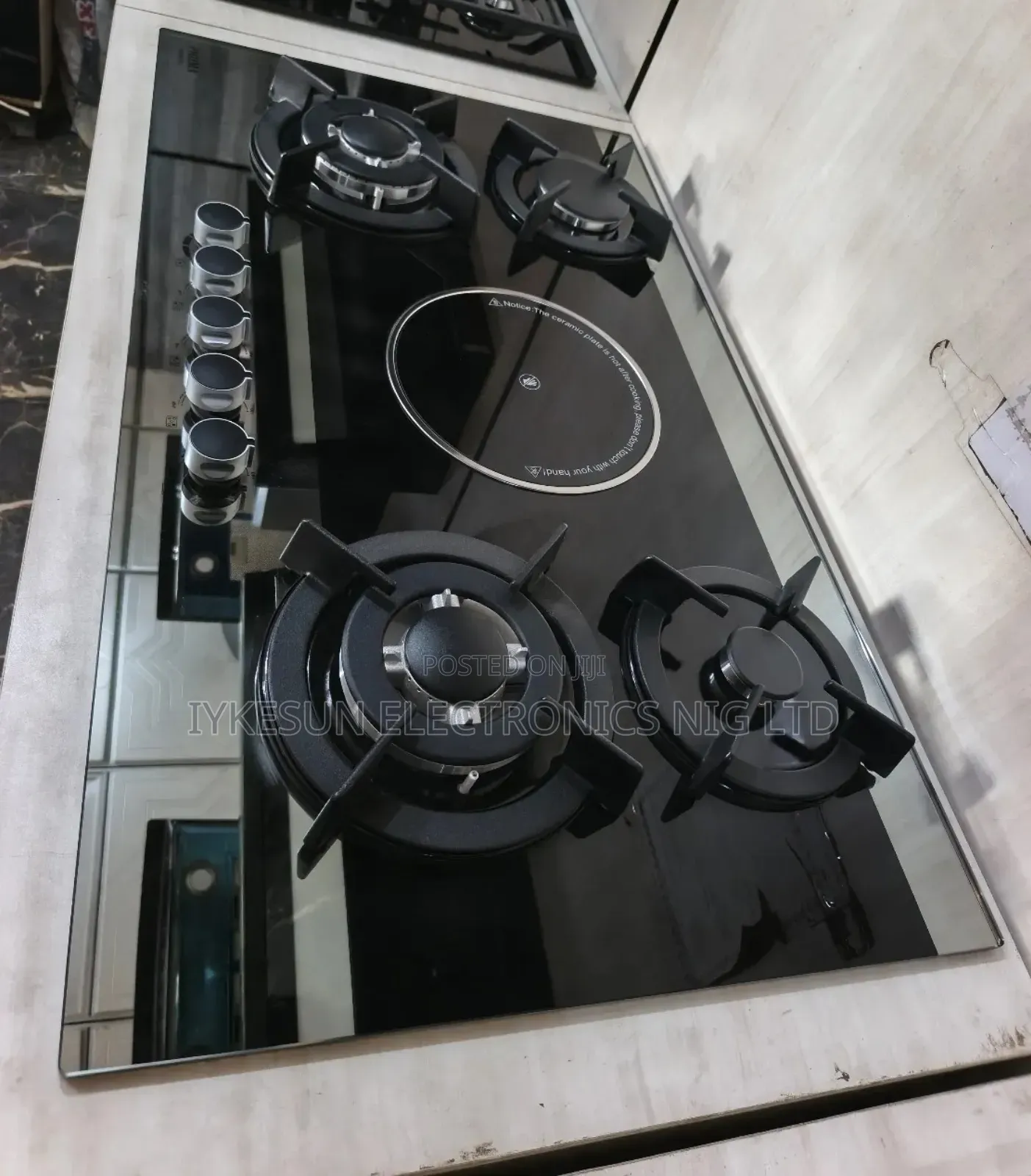 Original Phiima 90cm Inbuilt Cabinet Gas Electric Cooker Hob Copper