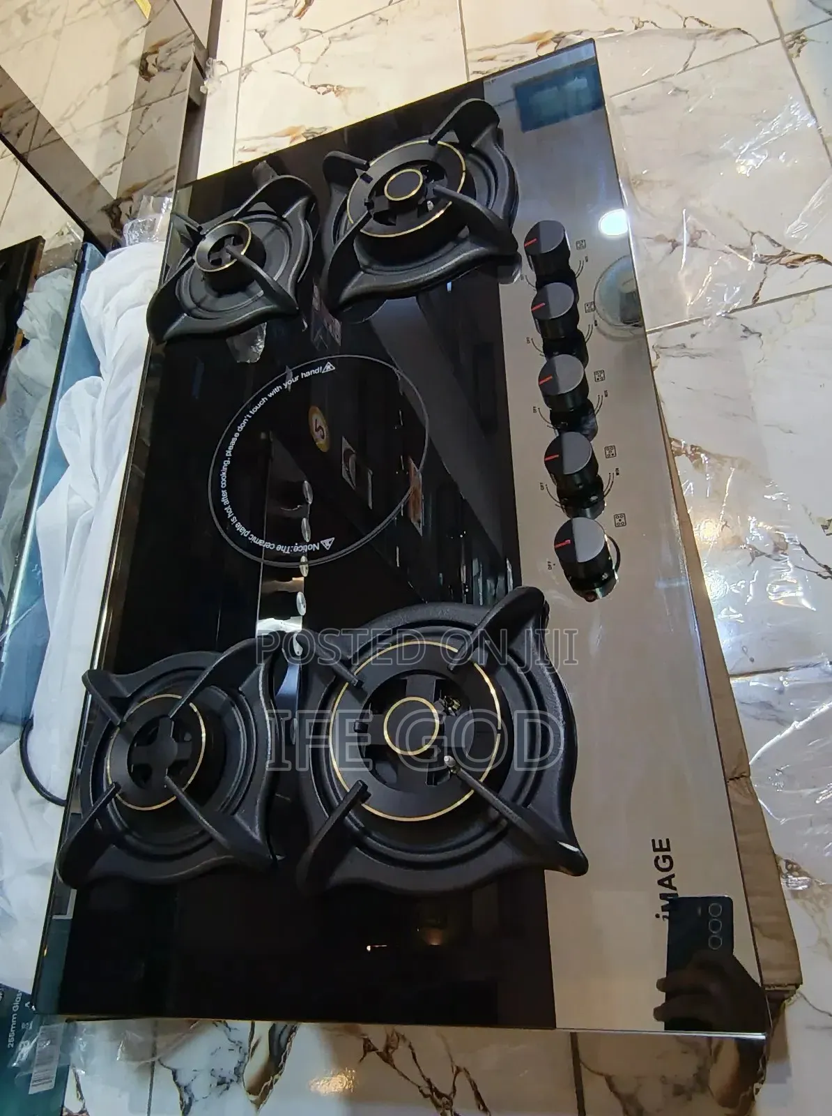 Original Image 2026 New Inbuilt Cabinet 4+1 Gas Electric Cooker Hob