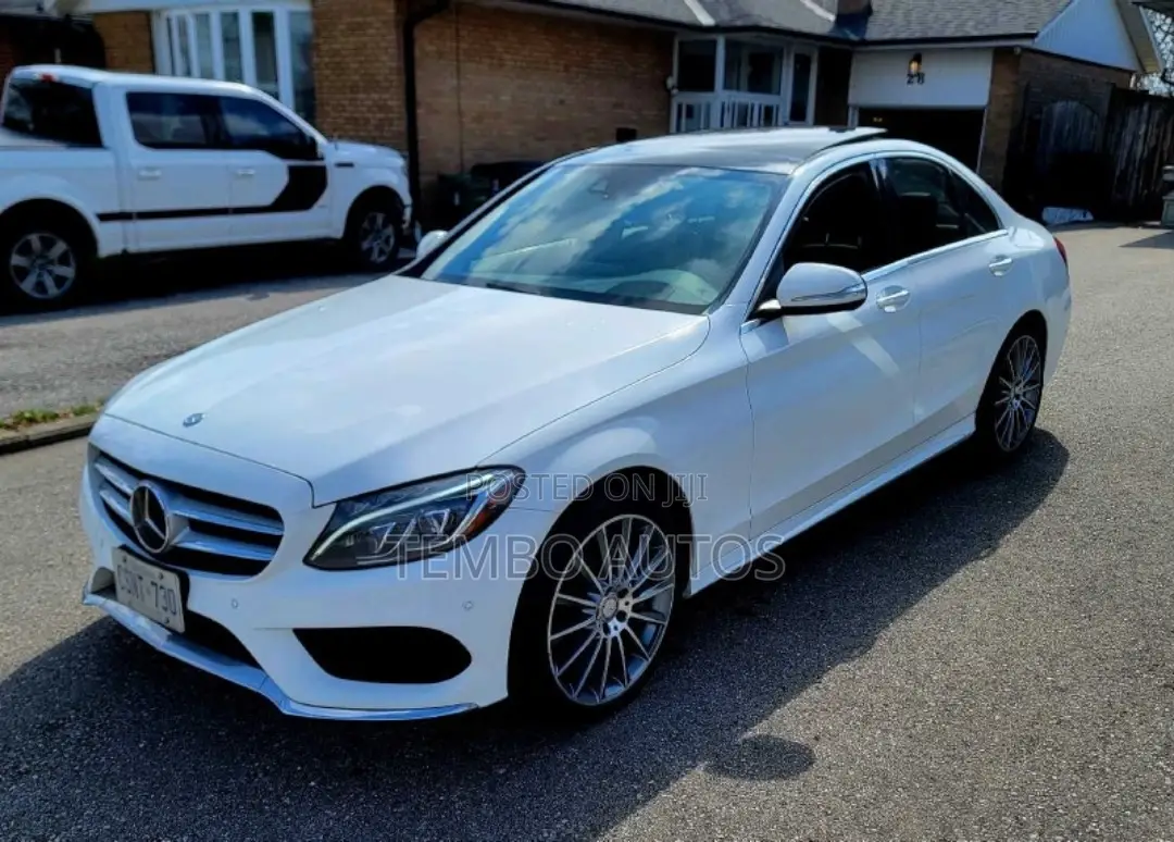 Mercedes-Benz C400 4Matic AWD Sedan (3.0L V6 7A) 2015 White