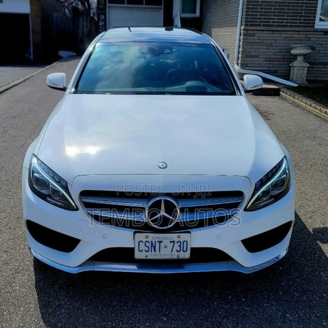 Mercedes-Benz C400 4Matic AWD Sedan (3.0L V6 7A) 2015 White