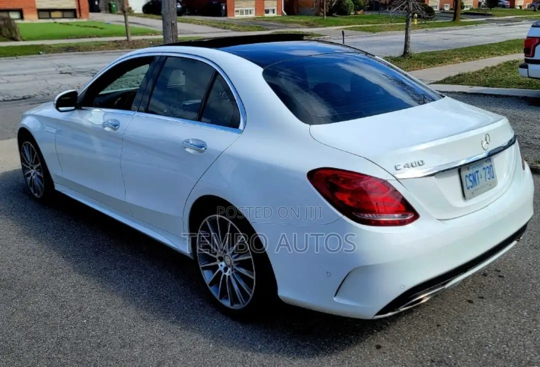 Mercedes-Benz C400 4Matic AWD Sedan (3.0L V6 7A) 2015 White