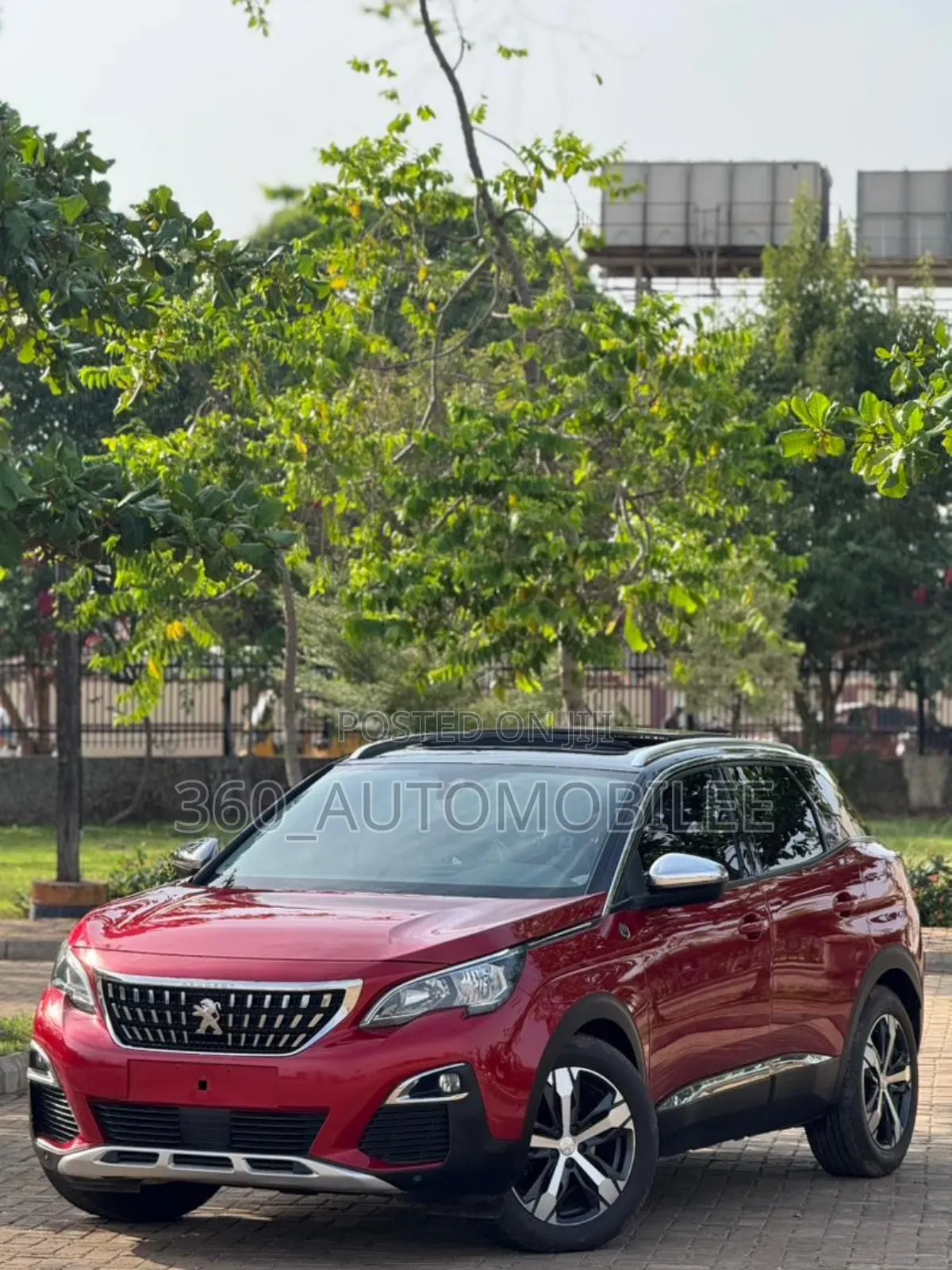Peugeot 3008 2018 Red
