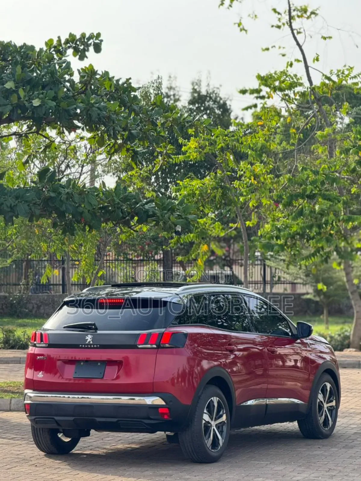 Peugeot 3008 2018 Red