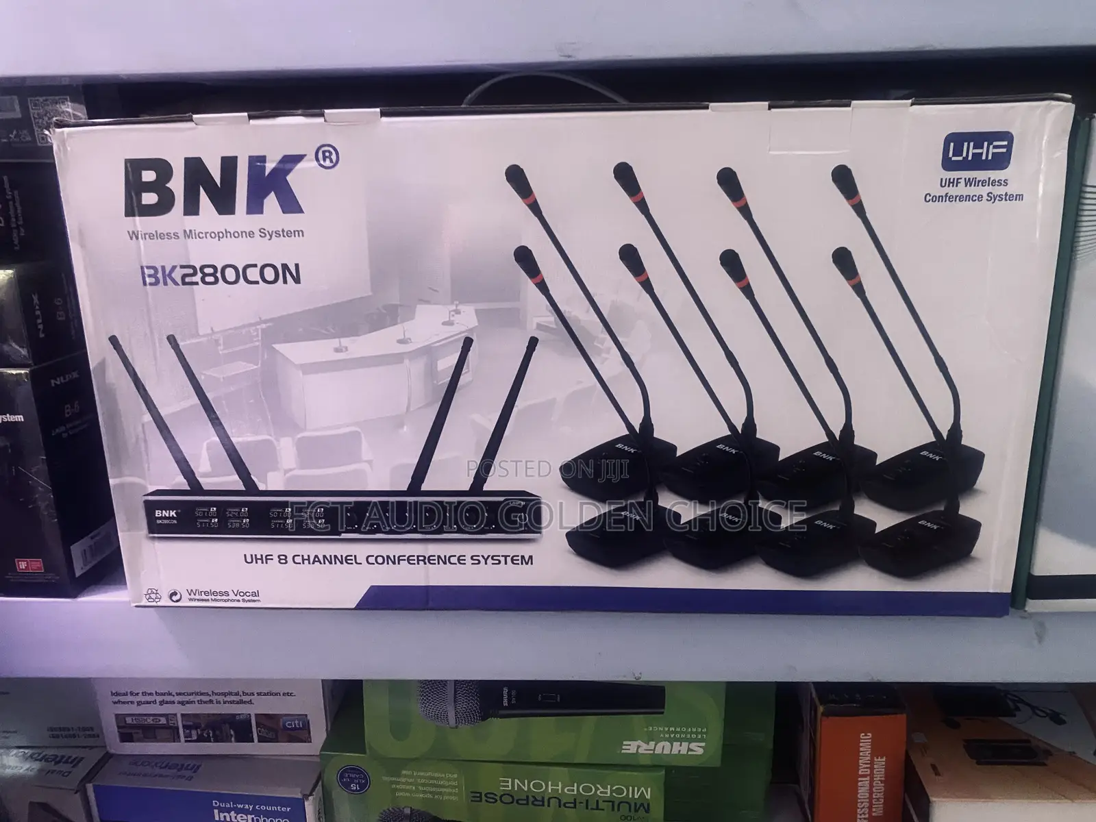  BNK Bk280con Uhf Conference Microphone System
