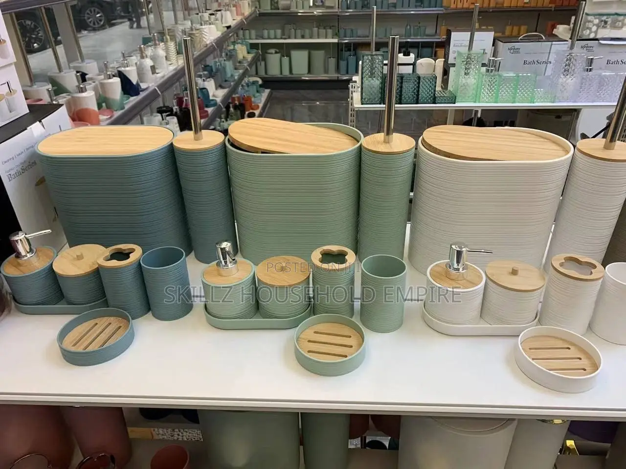 8pcs Bathroom Set