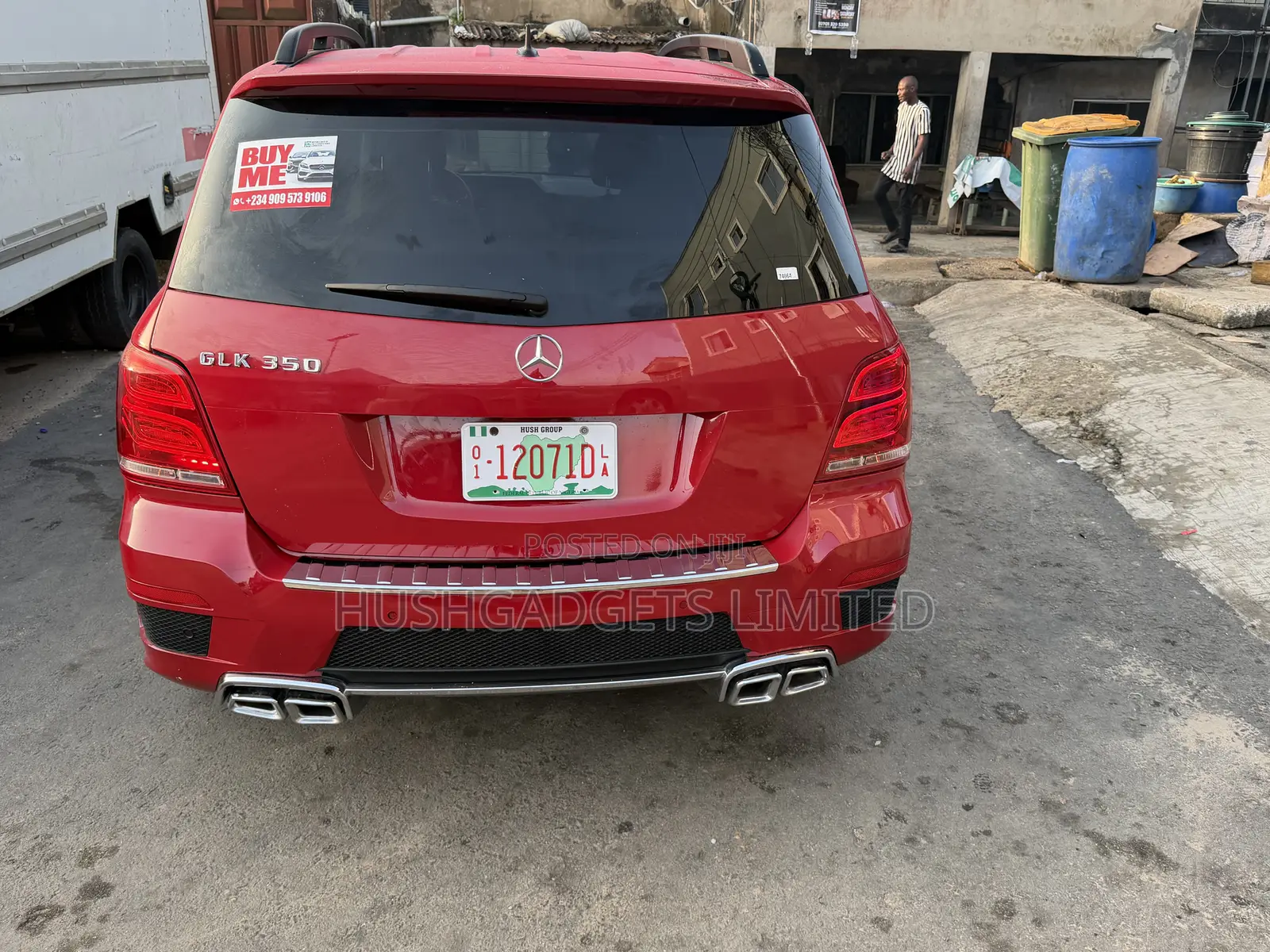 Mercedes-Benz GLK-Class 350 4MATIC 2011 Red