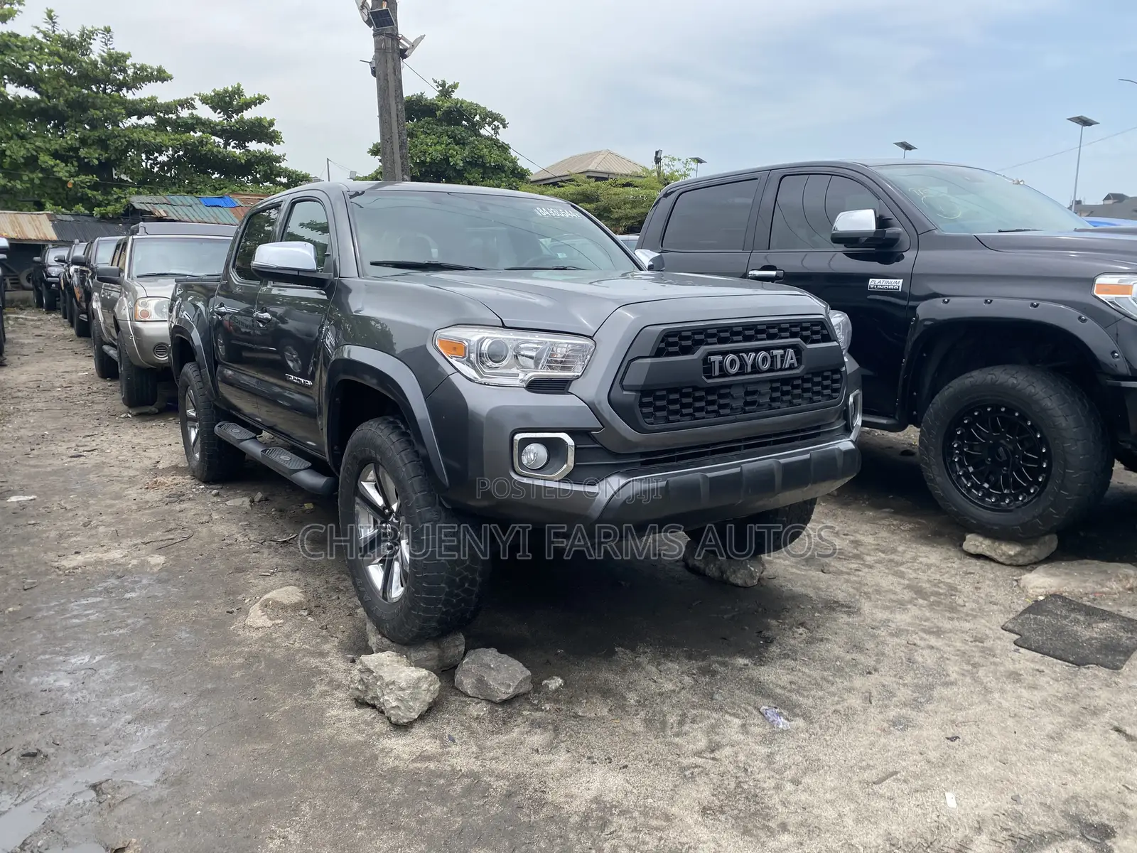 Toyota Tacoma Limited 2018 Gray
