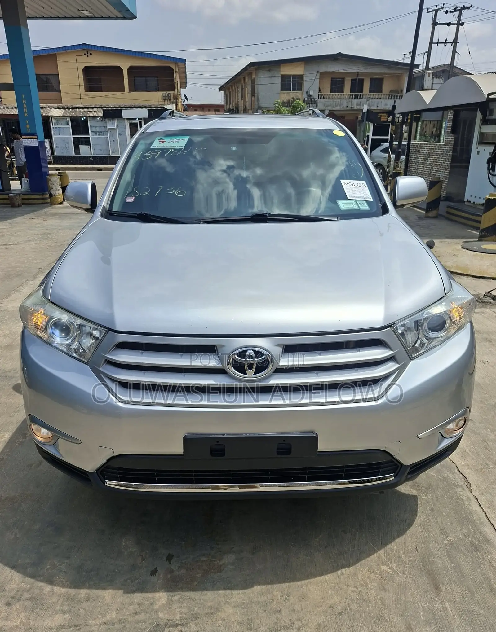Toyota Highlander Limited 2012 Silver
