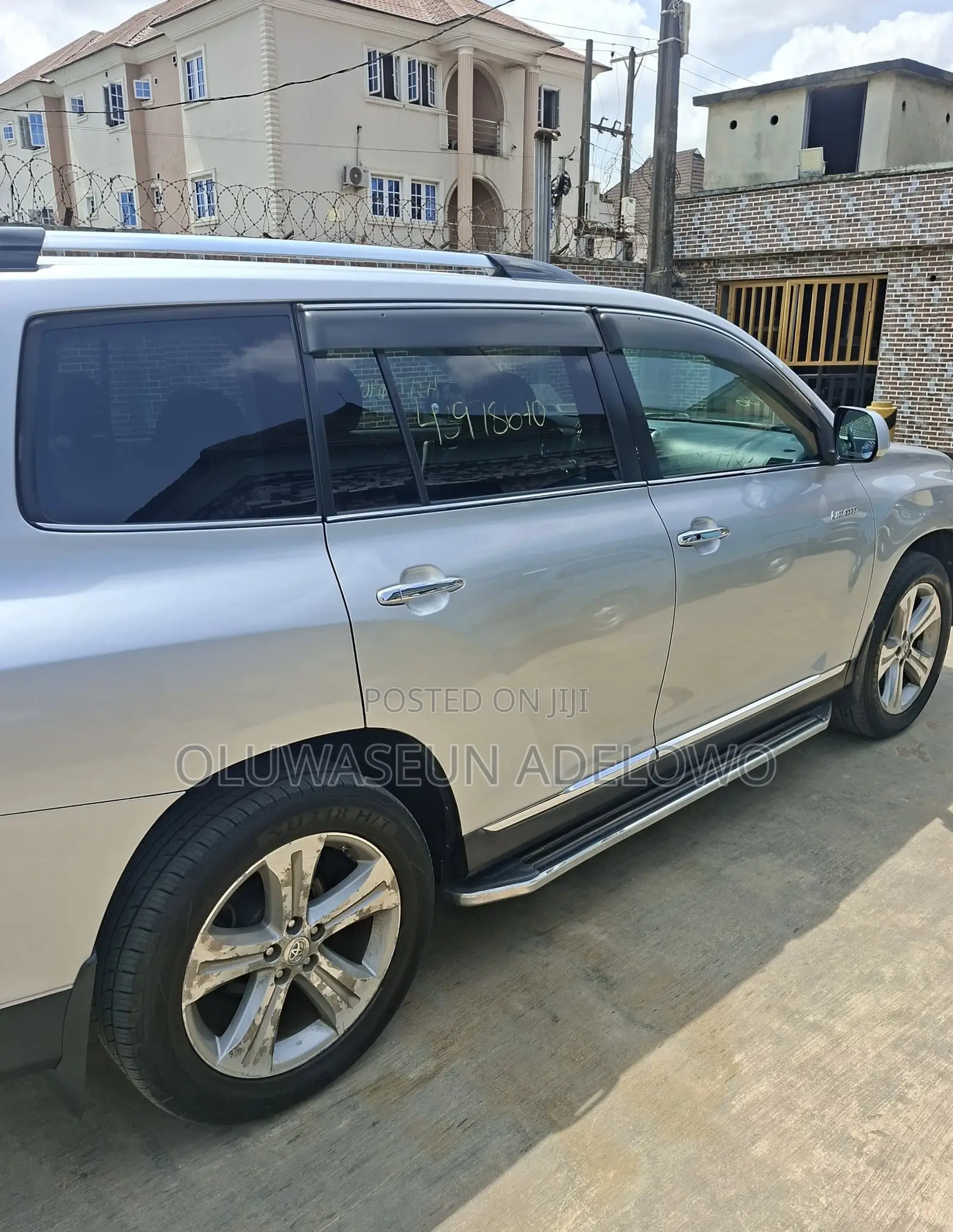 Toyota Highlander Limited 2012 Silver