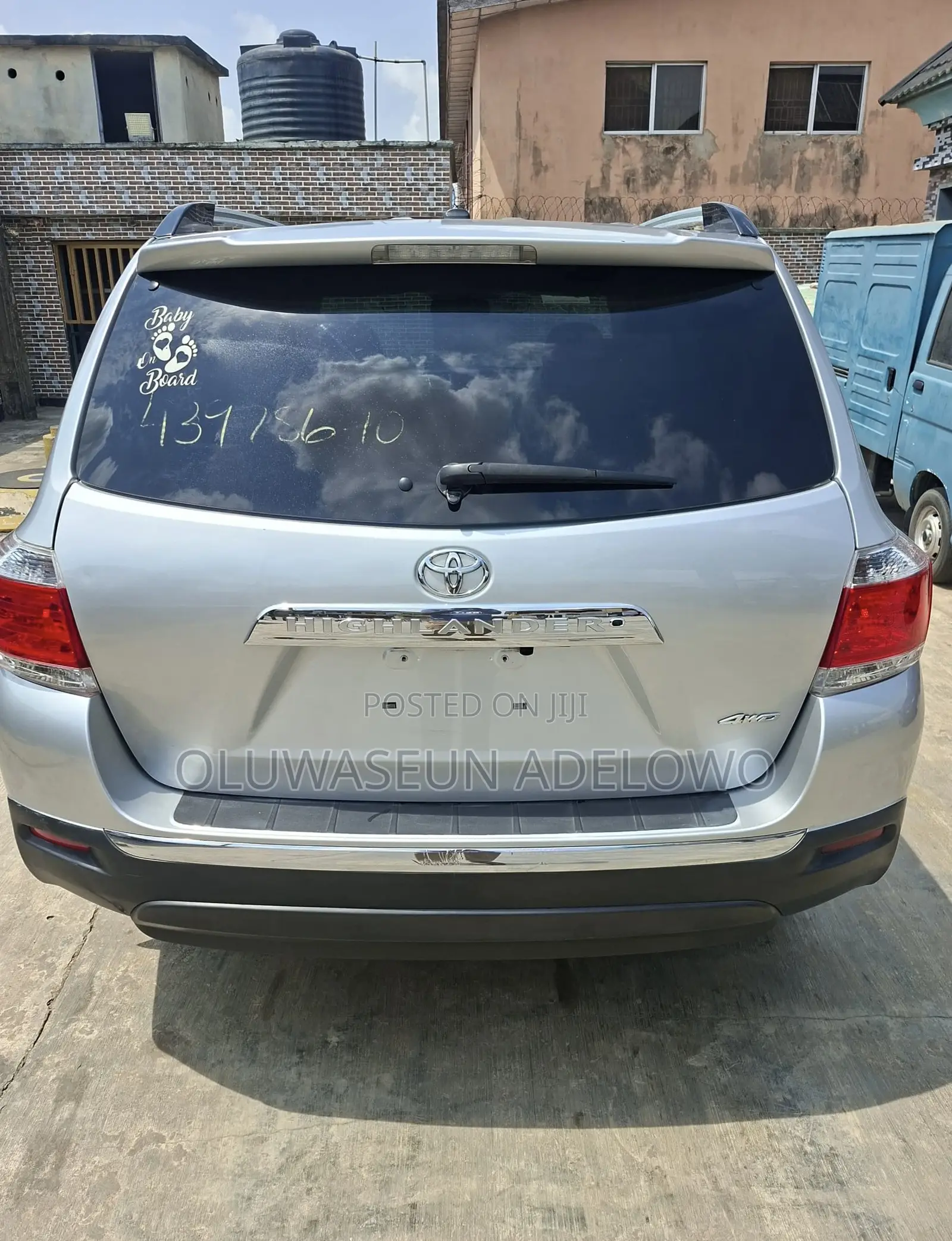 Toyota Highlander Limited 2012 Silver