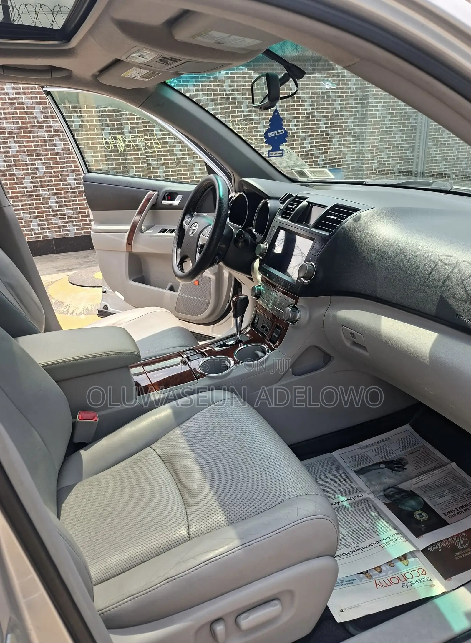 Toyota Highlander Limited 2012 Silver
