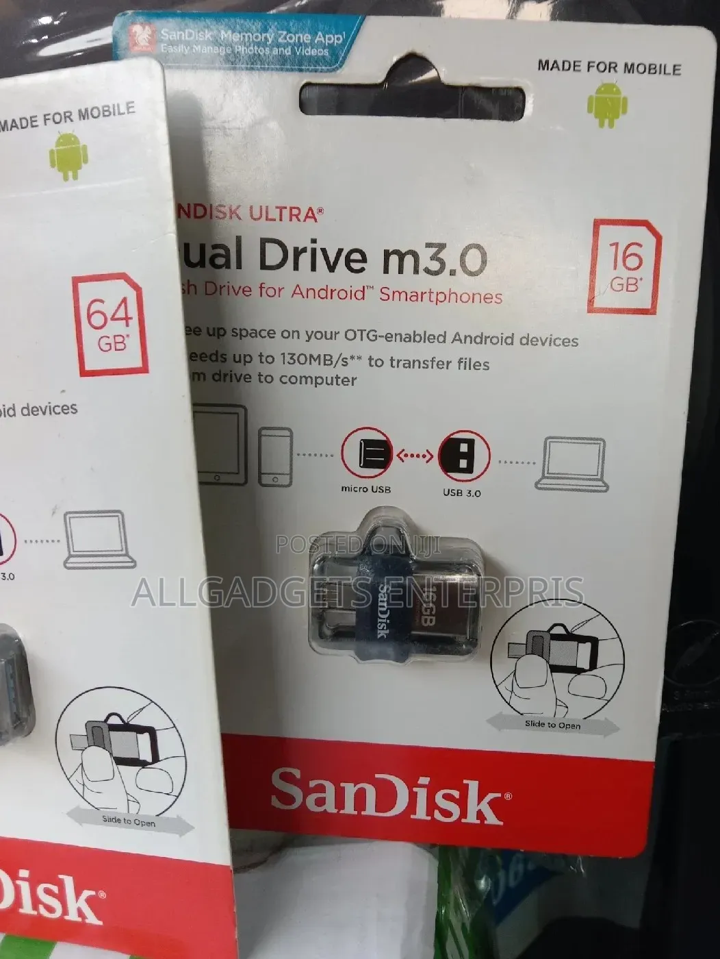 32gb and 16gb OTG FLASH DRIVES