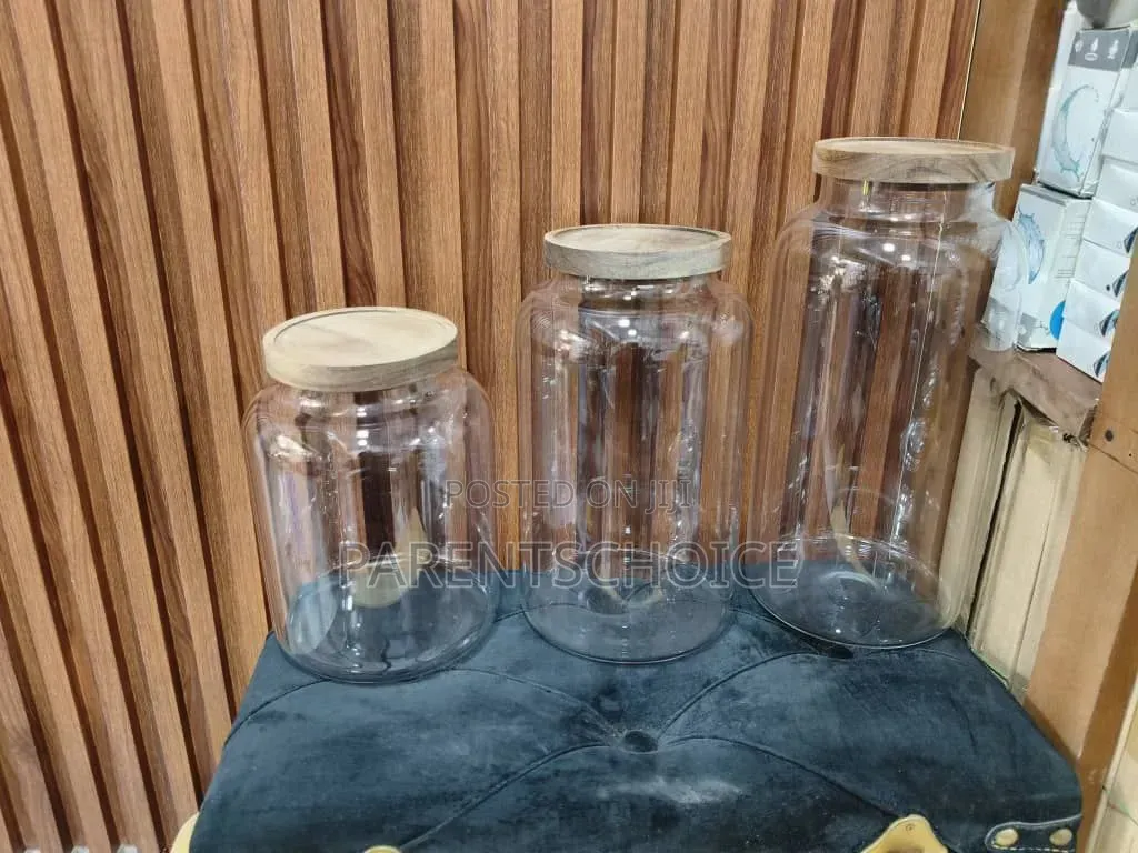 Glass Jar Food Storage Jar Spectacle Bottle 1pc- 4.5l/ 3.5l/2.5l
