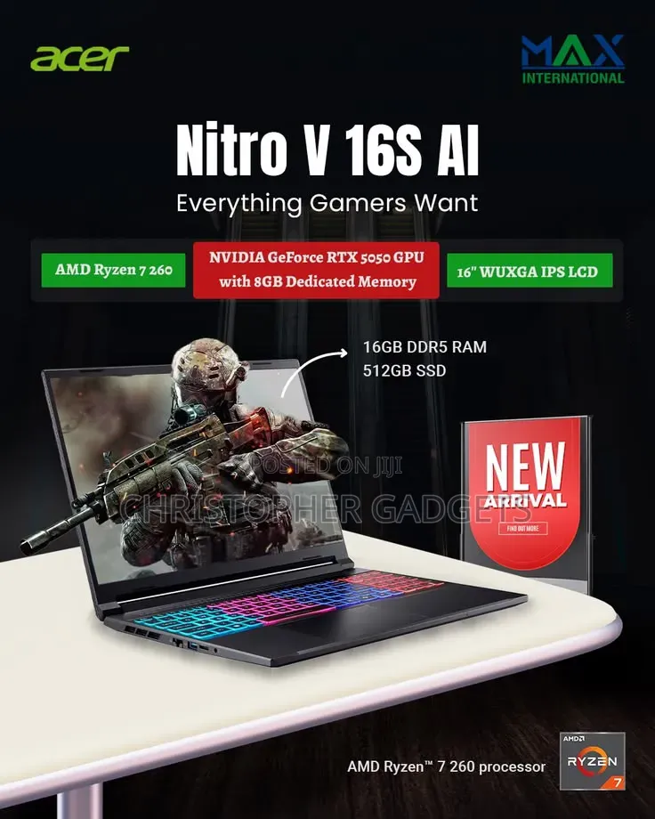 New Laptop Acer Aspire V Nitro 32GB AMD Ryzen 7 SSD 1T