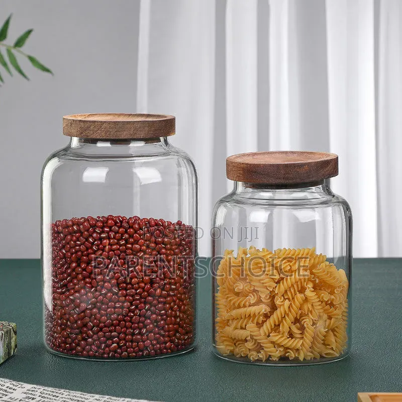 Glass Jar Food Storage Jar Spectacle Bottle 1pc- 4.5l/ 3.5l/2.5l