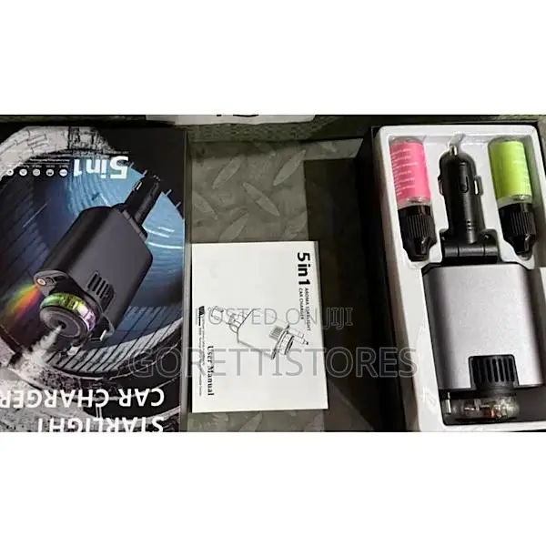 5in1 Car Aroma Diffuser With Usb Charger