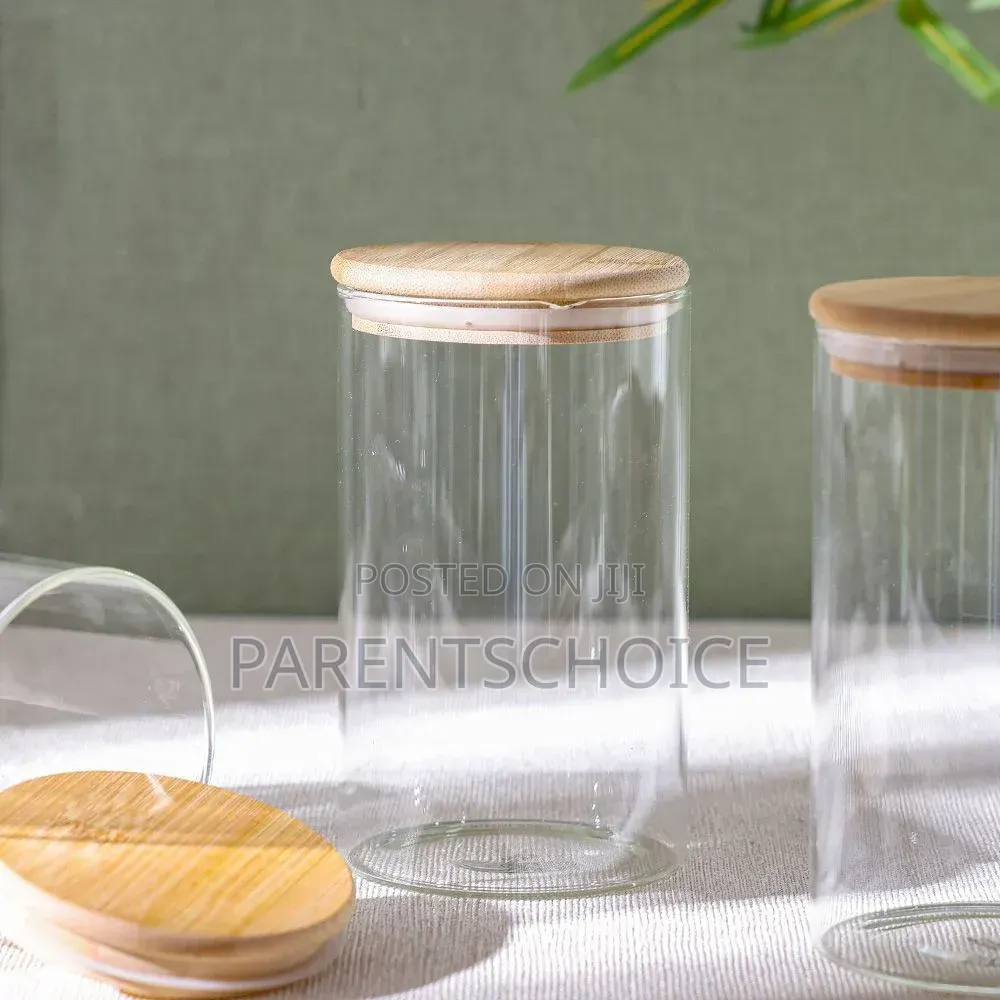 Glass Storage Jar 1pc - 3.5l / 4.5l