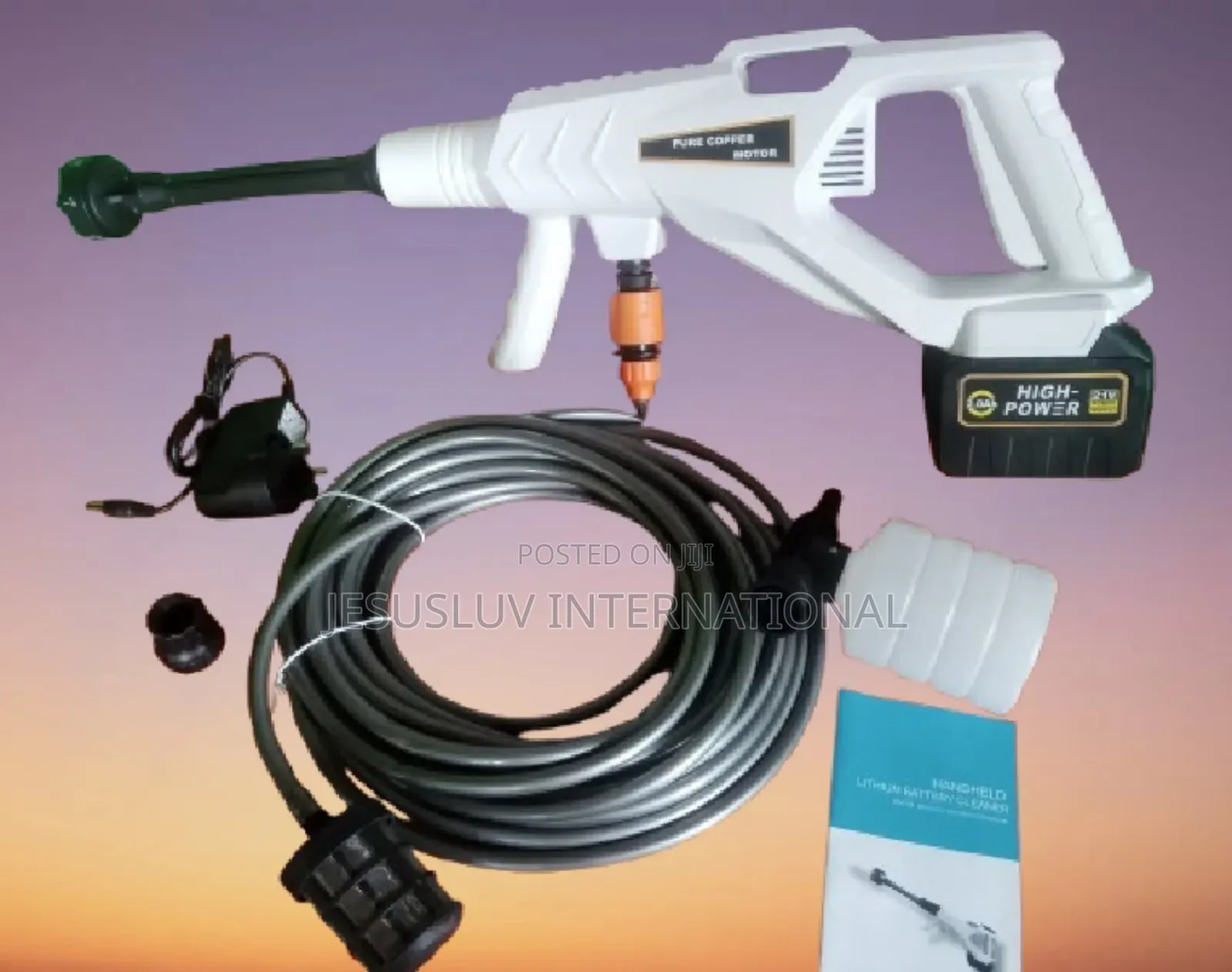 Powerful Pressure Washer for Cars General Washing With 6 in 1 Nozzle