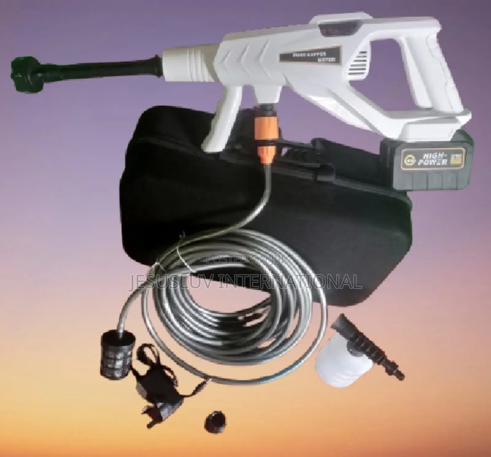 Powerful Pressure Washer for Cars General Washing With 6 in 1 Nozzle