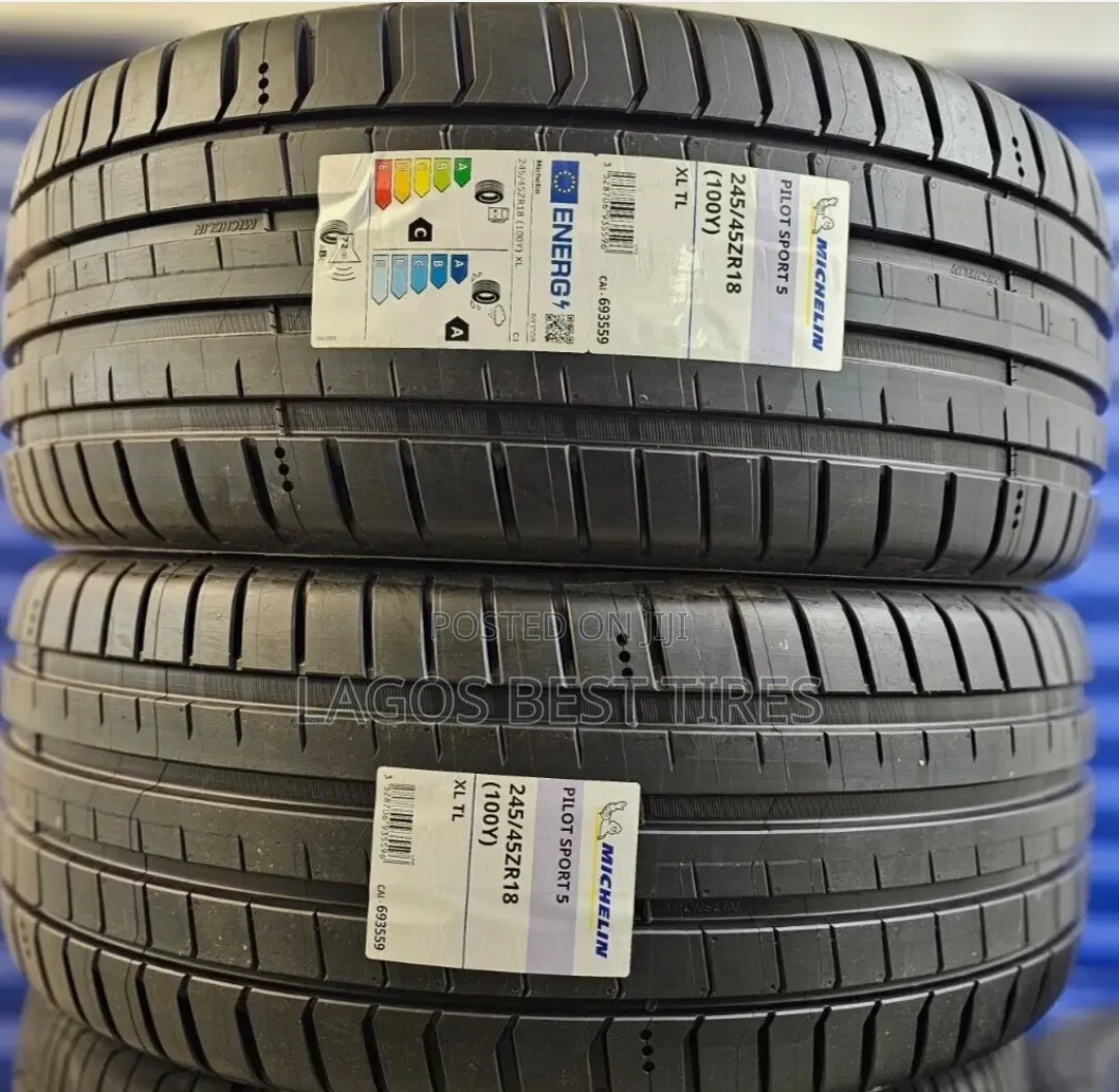 Michelin Pilot Sport 5 (245/45zr18) – Near New / Top Tier Performance