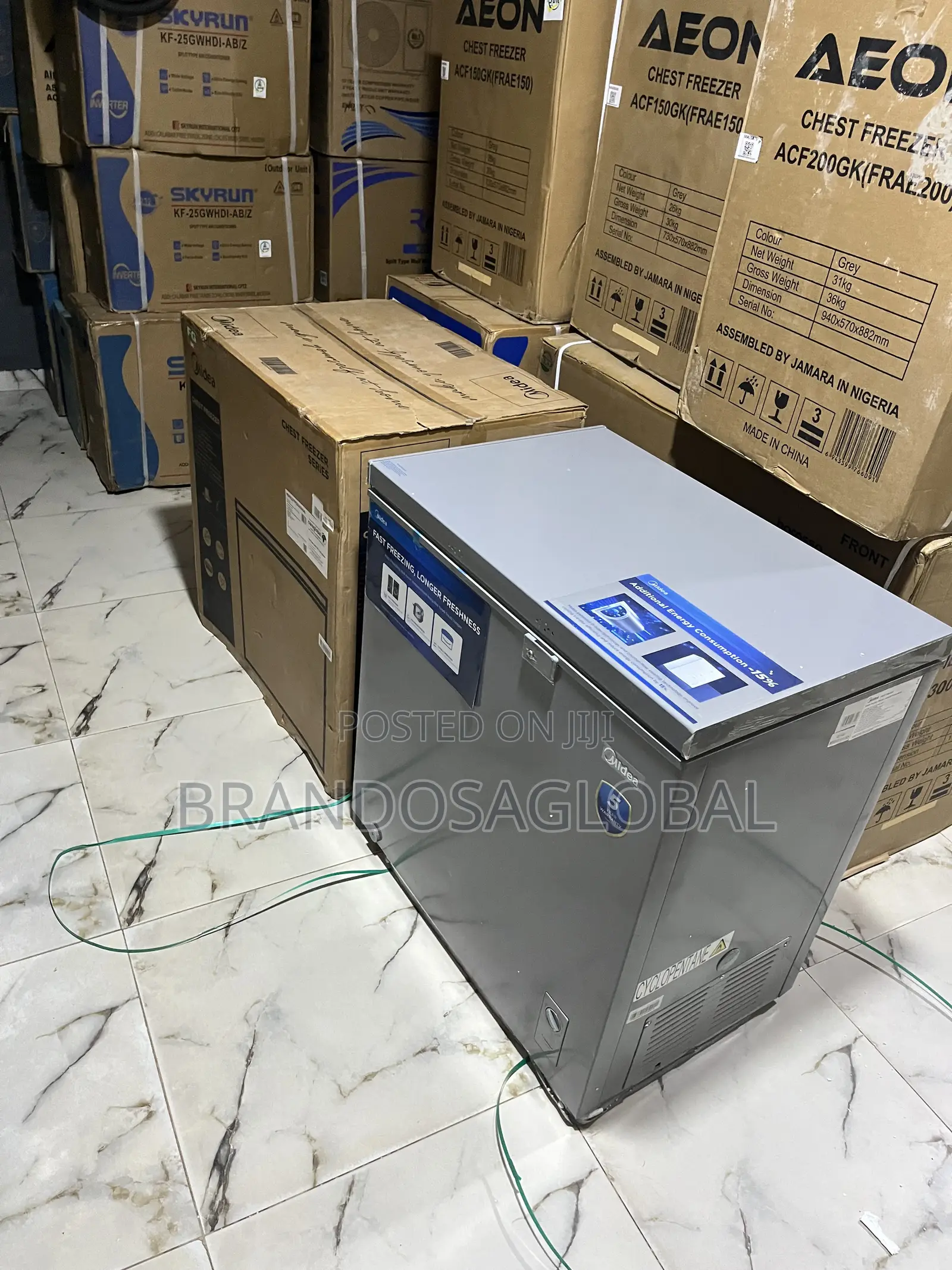 Midea Chest Freezer 197l Mdrc277fzg43ngg – Reliable Household Freezer
